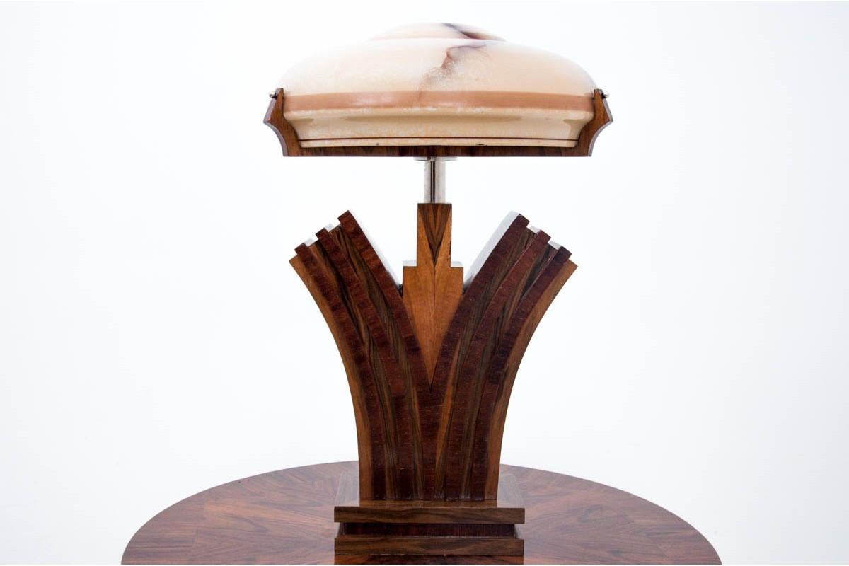 Spanish Art Deco Table Lamp