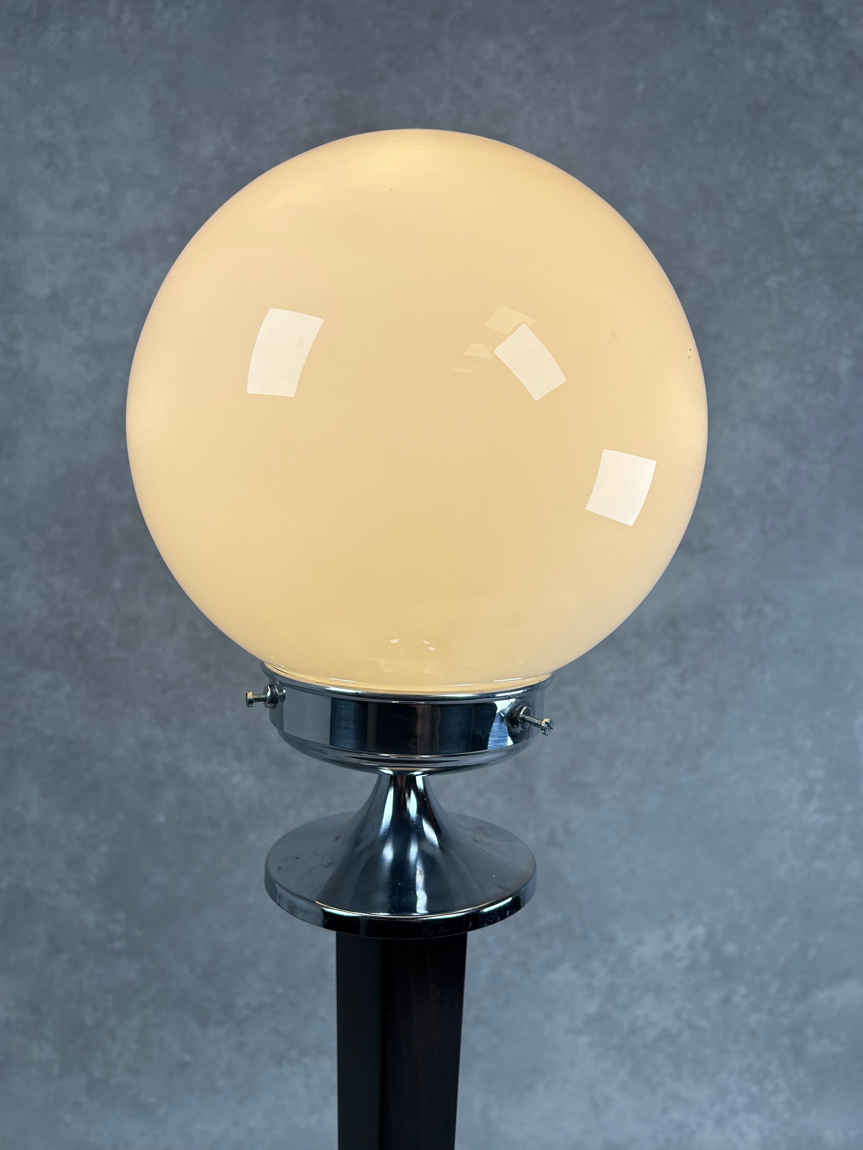 Slovak Art deco table lamp For Sale