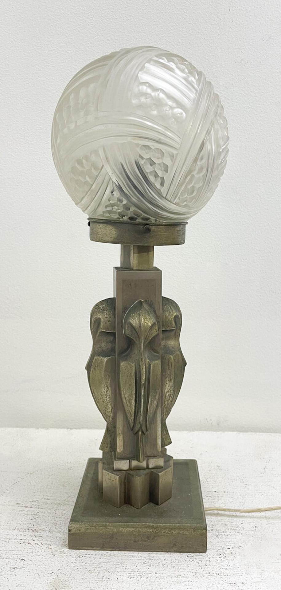 Lampe de table Art Déco Bon état - En vente à Brussels, BE