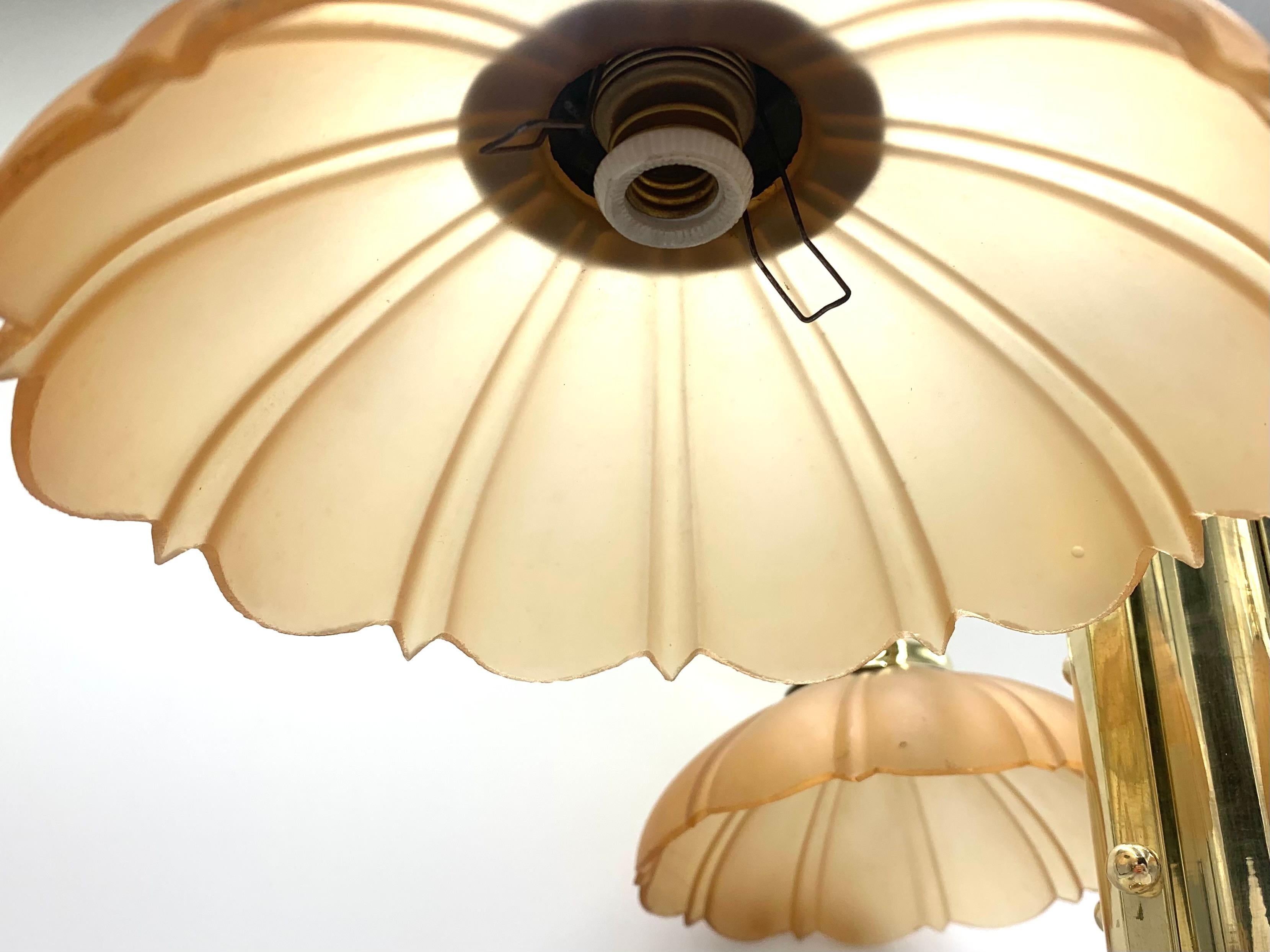 Walnut Art Deco Table Lamp