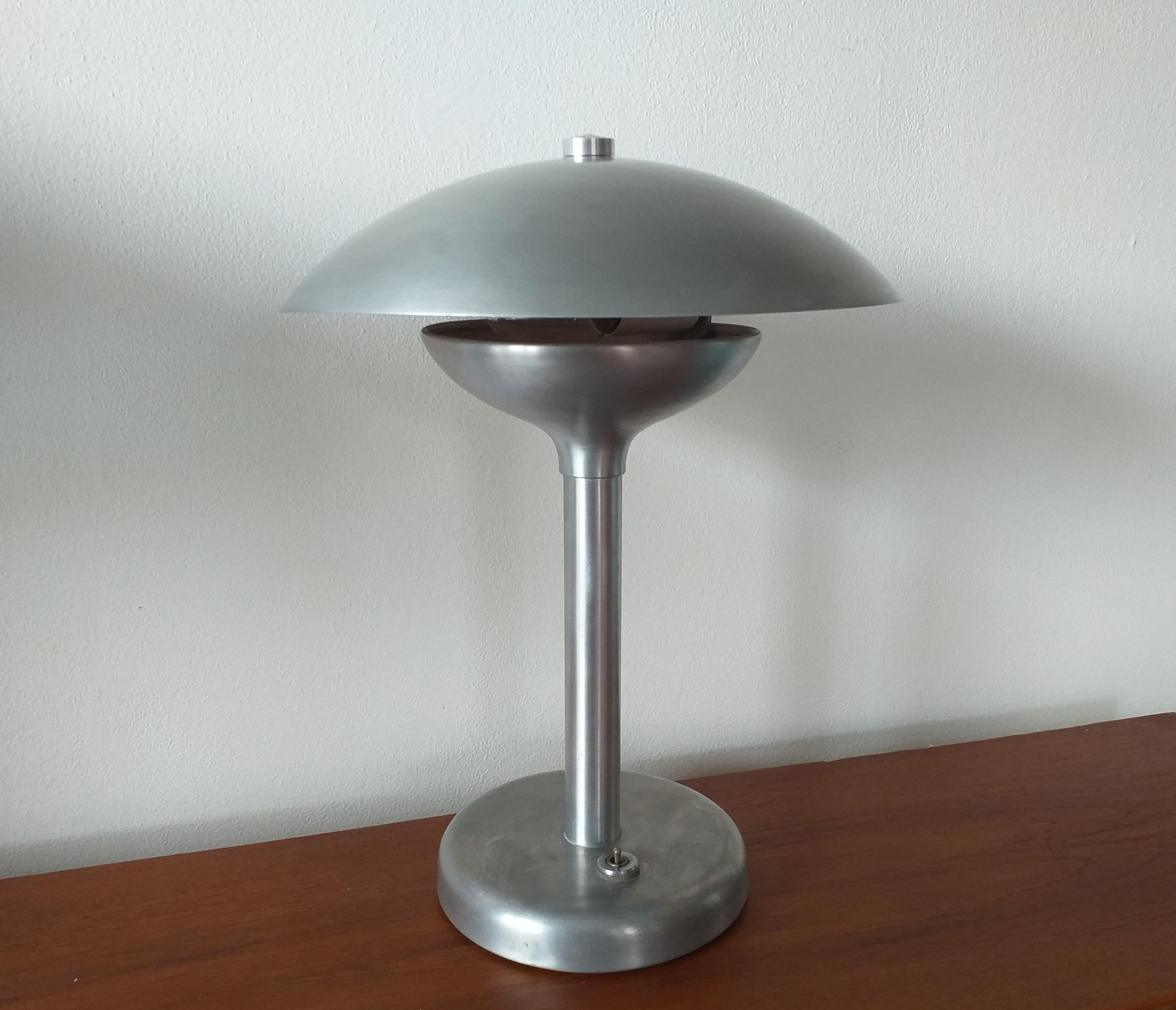 Art Deco Table Lamp, Franta Anyz, Functionalism, Bauhaus, 1930s 4