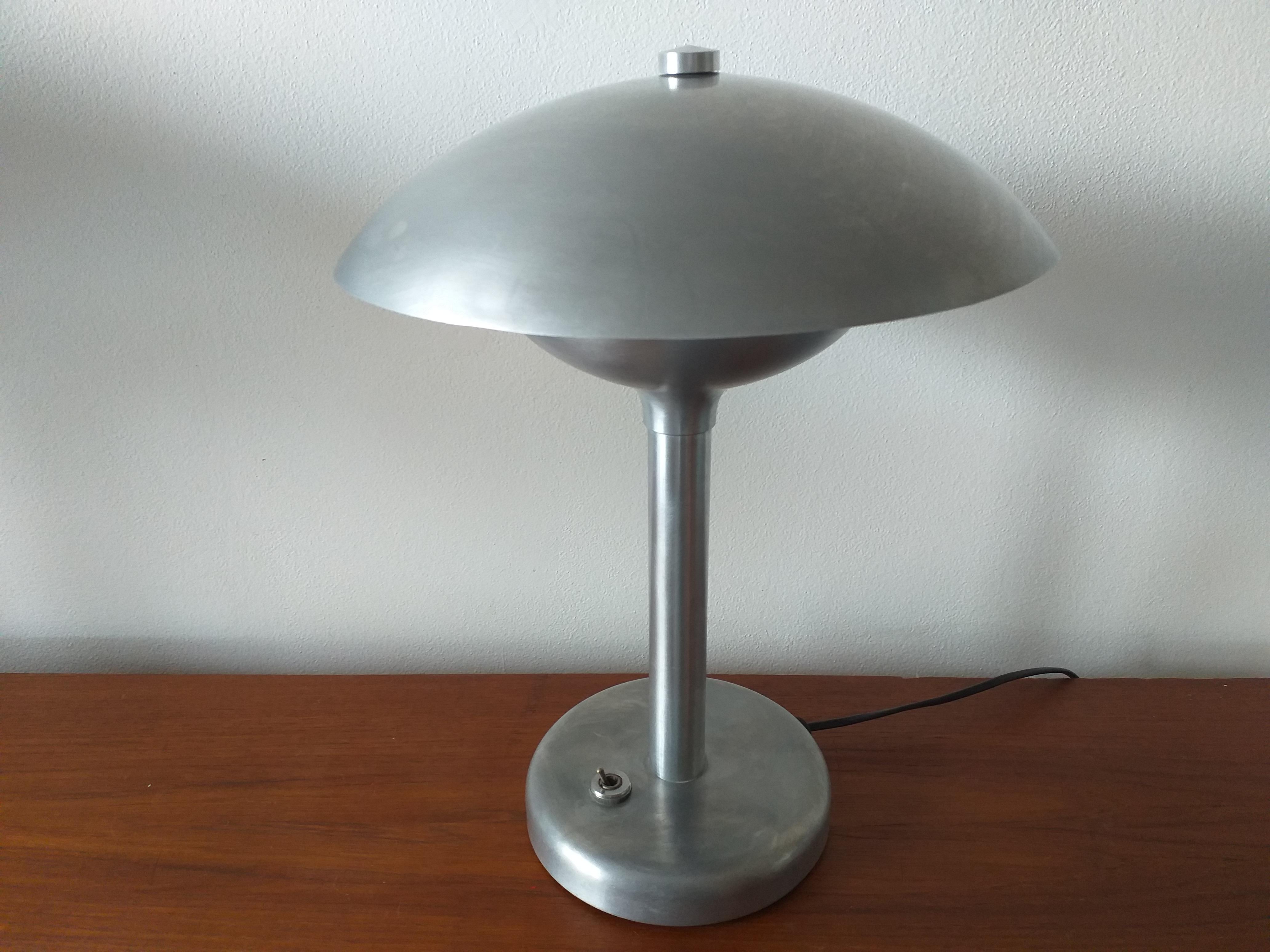 Czech Art Deco Table Lamp, Franta Anyz, Functionalism, Bauhaus, 1930s