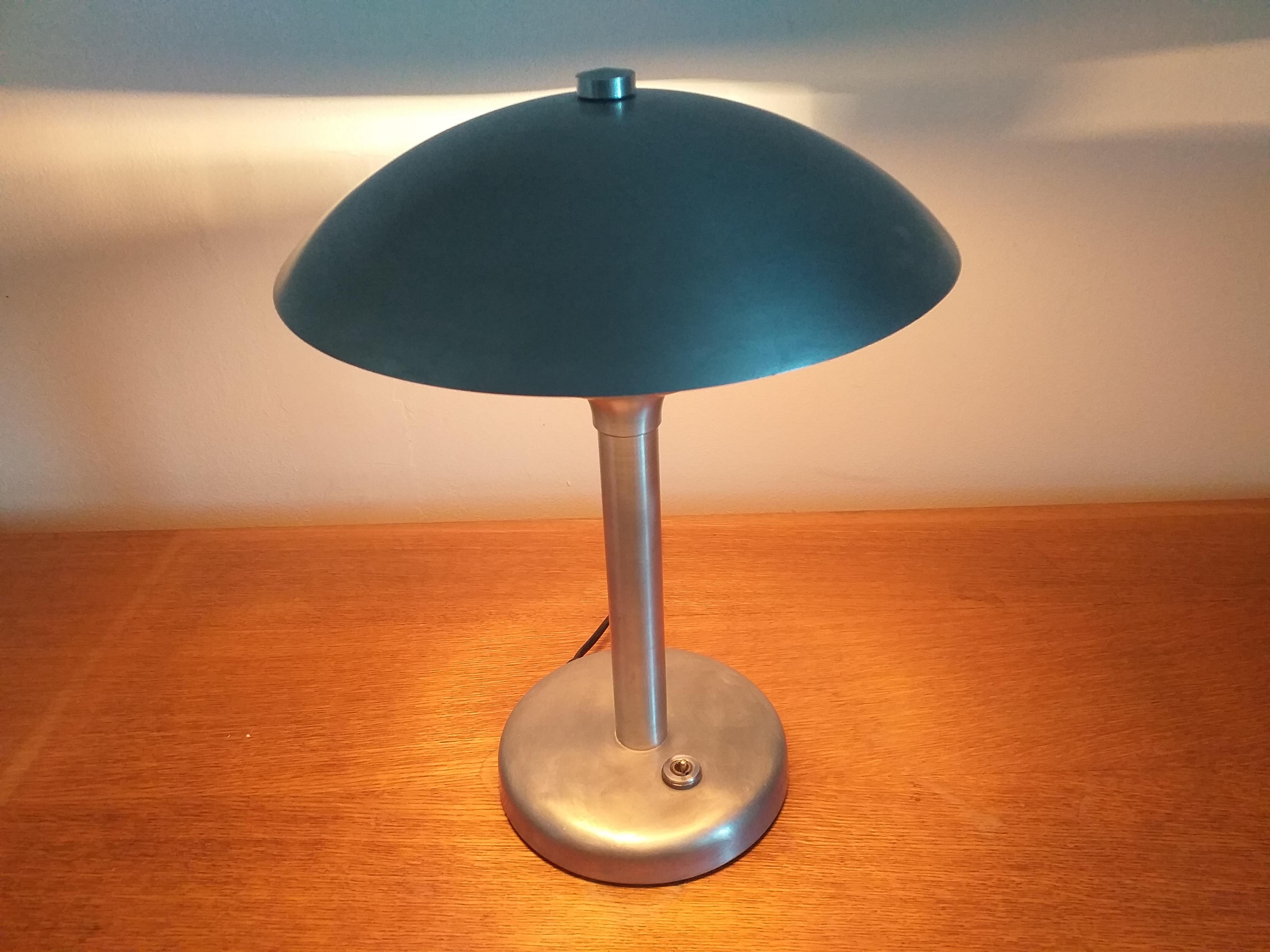 Art Deco Table Lamp, Franta Anyz, Functionalism, Bauhaus, 1930s 1