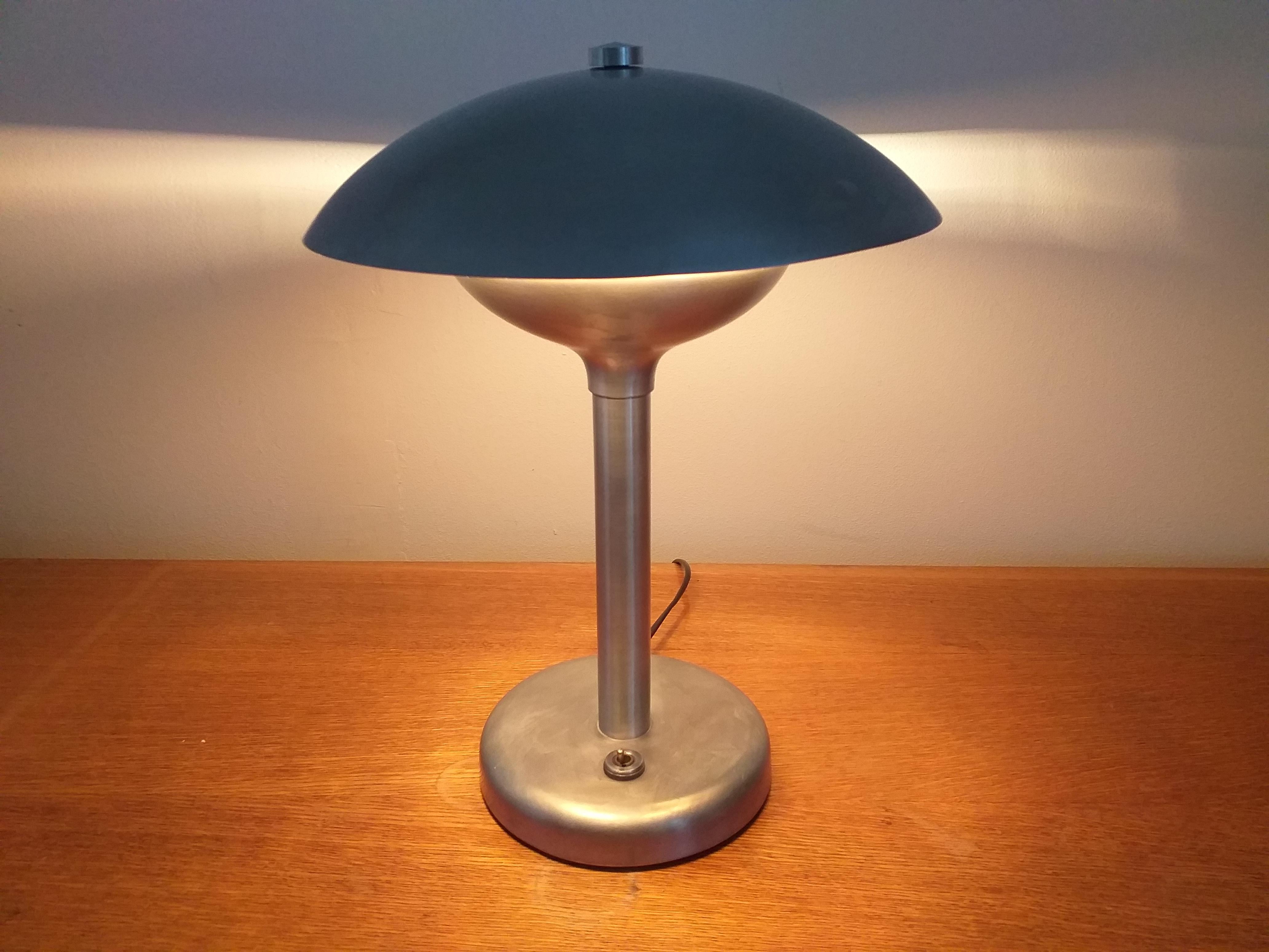 Art Deco Table Lamp, Franta Anyz, Functionalism, Bauhaus, 1930s 2