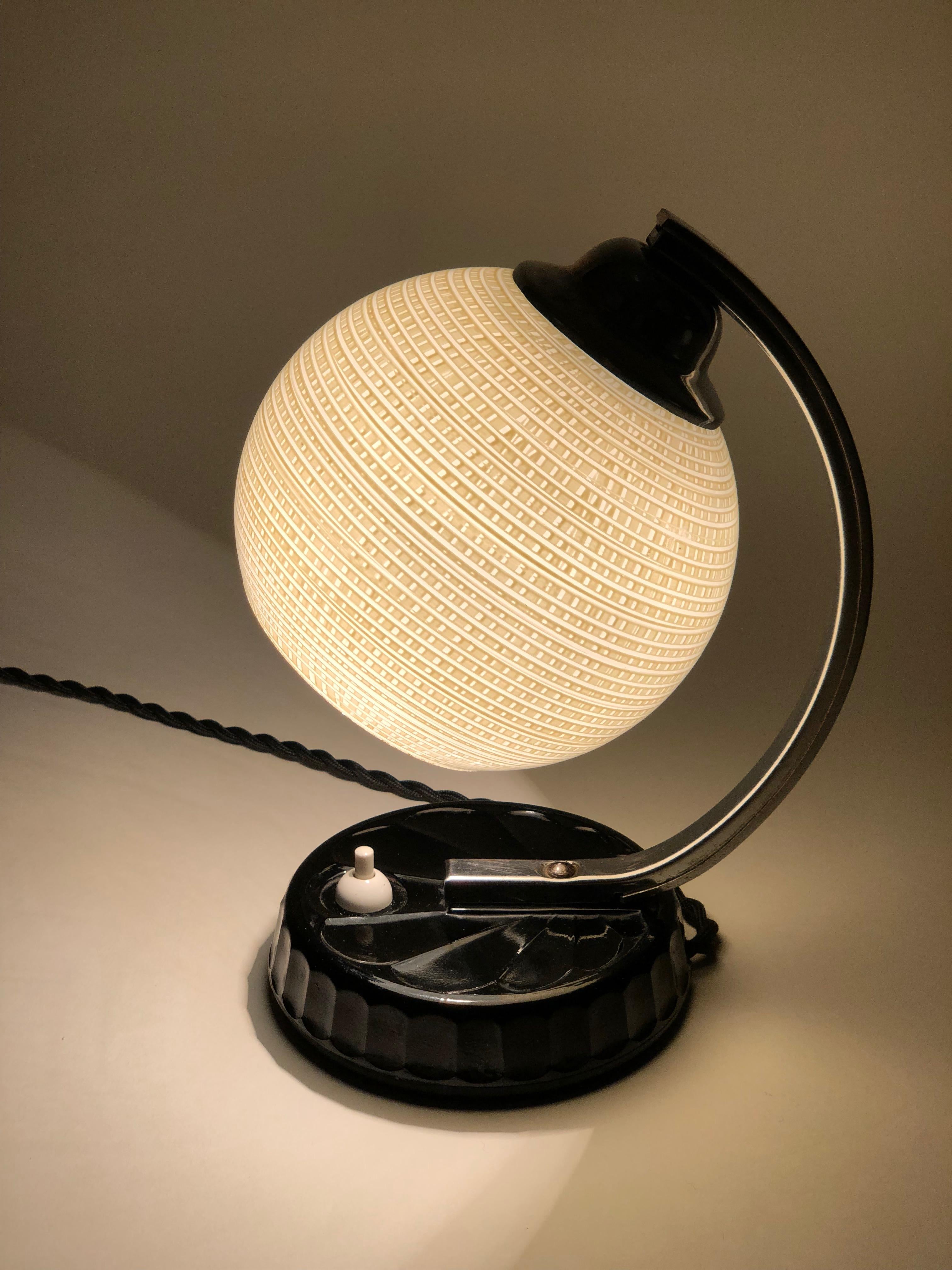 Art Deco Table Lamp from the Czech Republic, from CMS Krasno 2