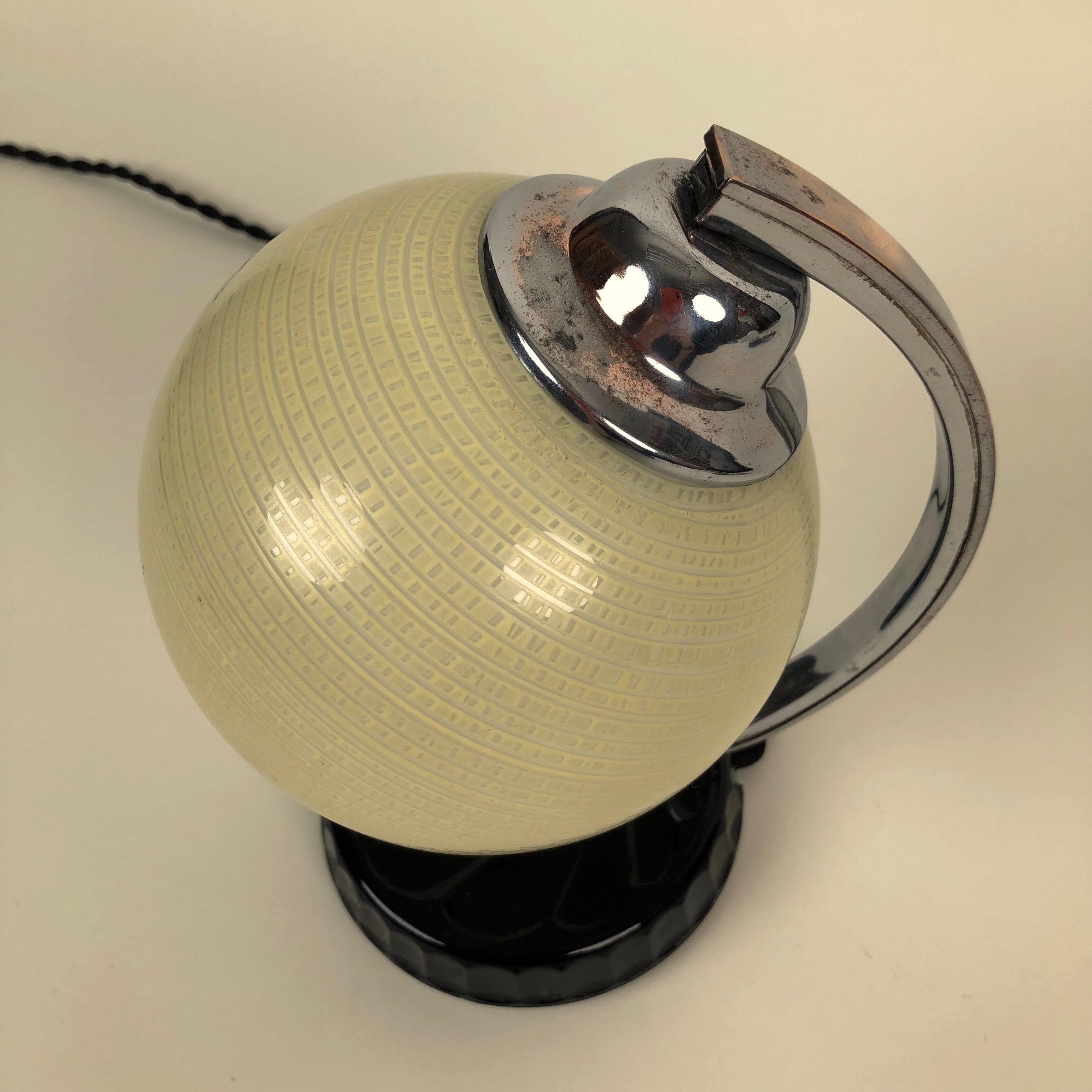 Art Deco Table Lamp from the Czech Republic, from CMS Krasno 4