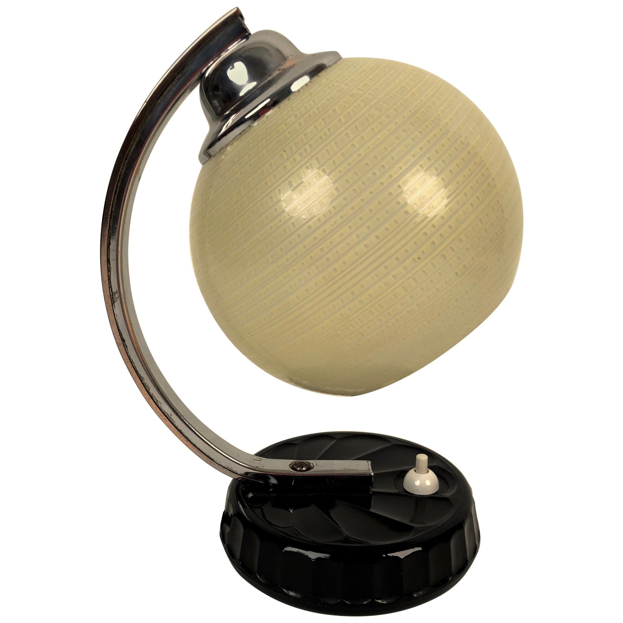 Art Deco Table Lamp from the Czech Republic, from CMS Krasno