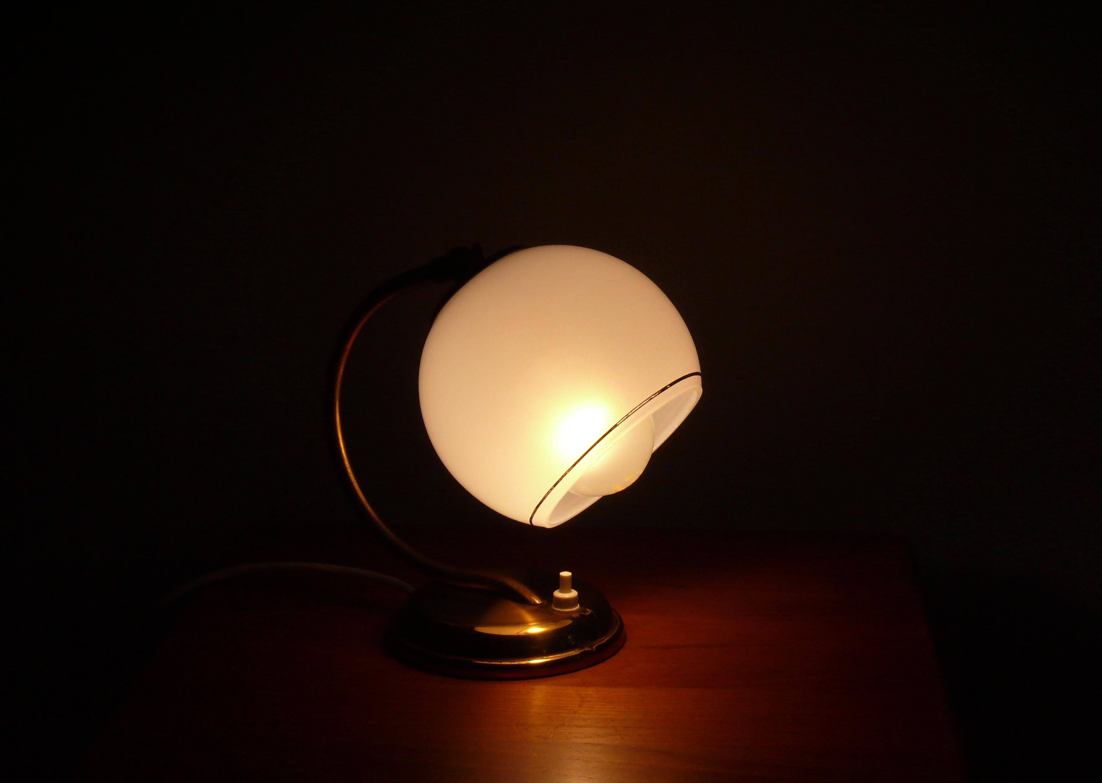 Tedesco Art Déco Table Lamp. Germany 1930-1950 in vendita