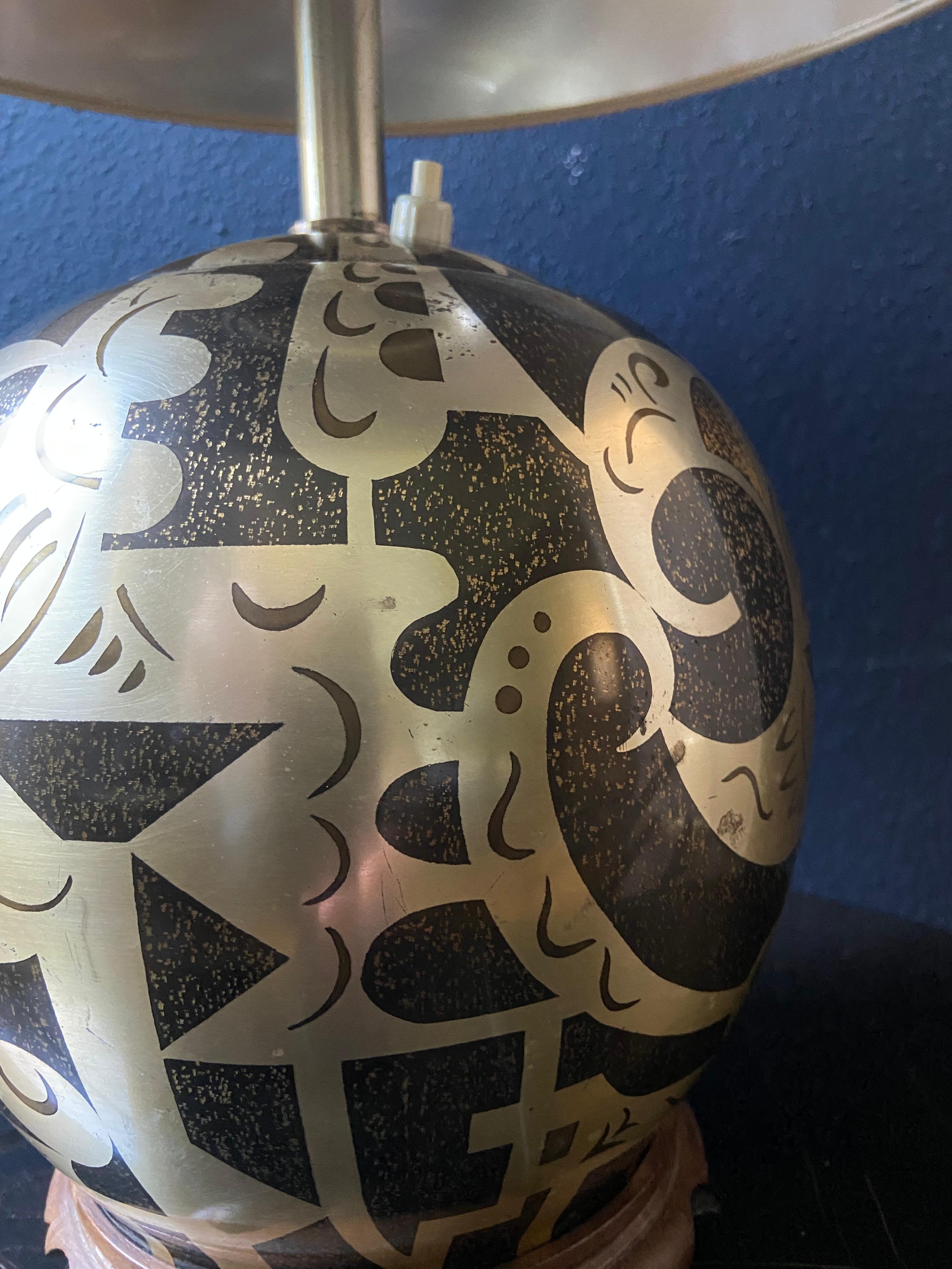 Lampe de table Art déco « Ikora » de Paul Haustein pour WMF, Modèle 110 / 216, Allemagne c en vente 1