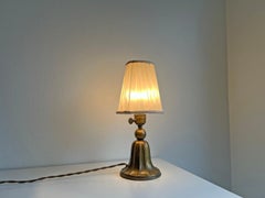 Art Deco Table Lamp in Brass by CG Hallberg, 1920-1930s
