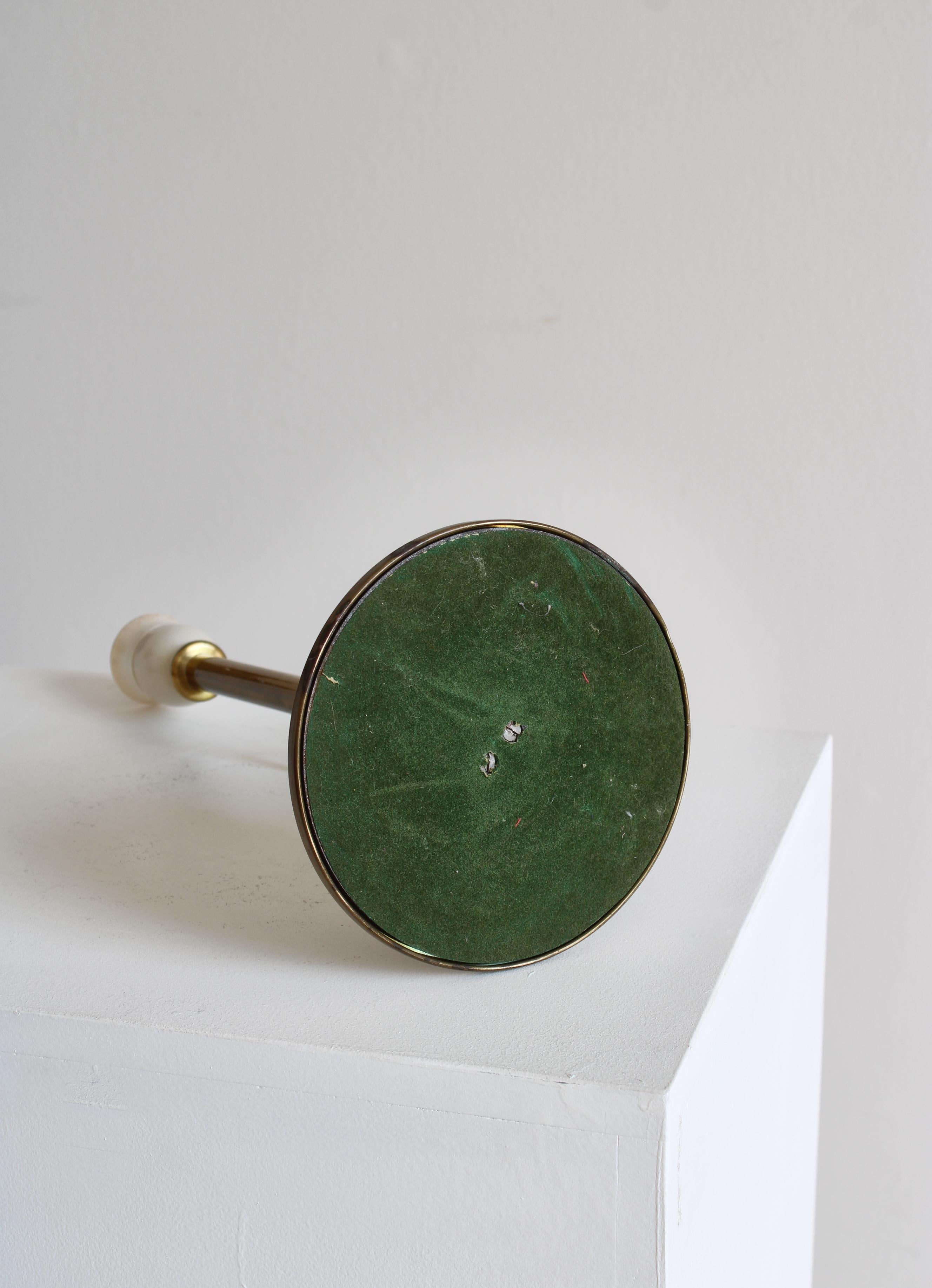 Art Deco Table Lamp in Brass & Oil Paper by Niels Thykier for Fog & Mørup, 1930s 6