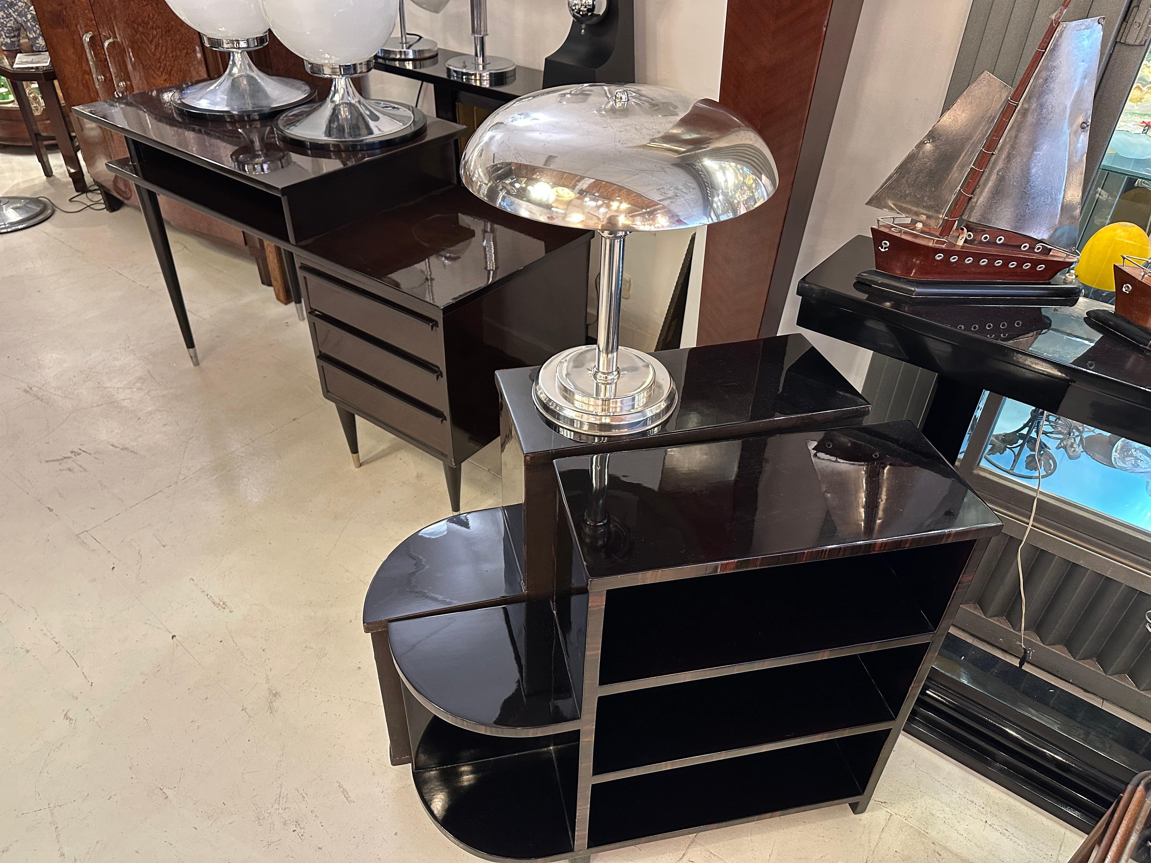 Art Deco table Lamp in chrome 1920, France en vente 6