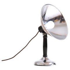 Art Deco Table Lamp In Chrome, Czechoslovakia Circa 1920s