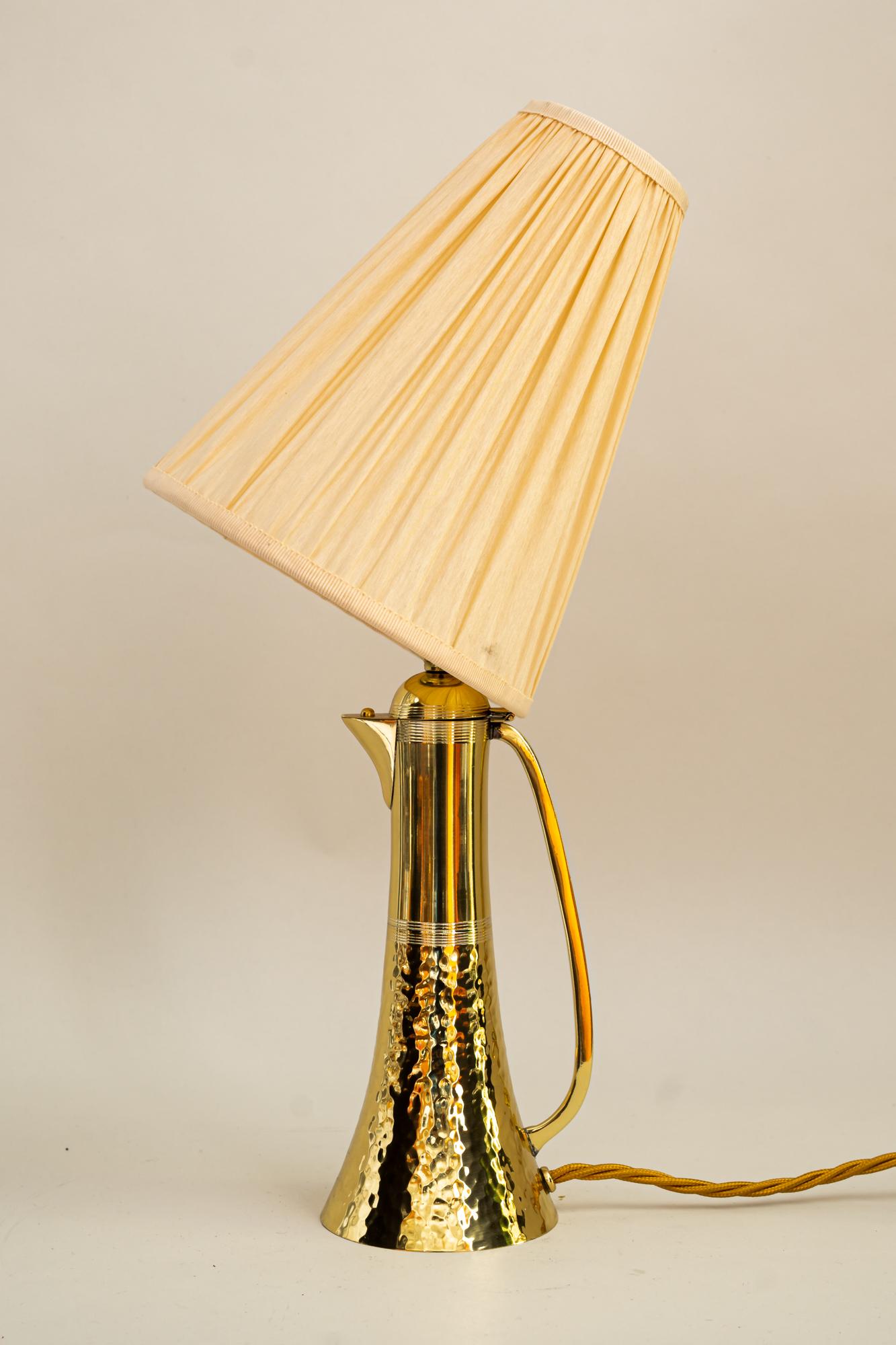 Austrian Art Deco Table Lamp in Shape of a Jug around 1920s For Sale