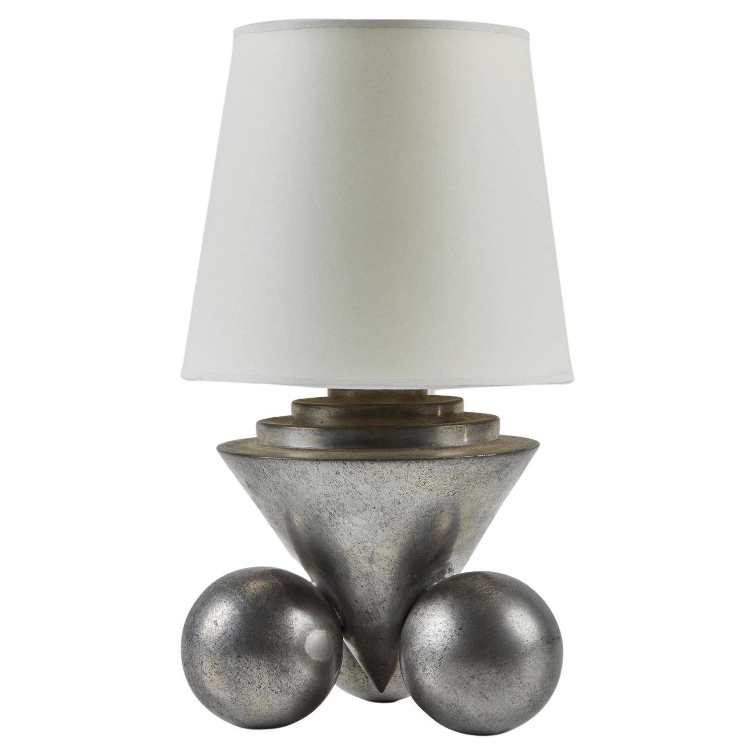 Art Deco Table Lamp in the Style of Chase USA