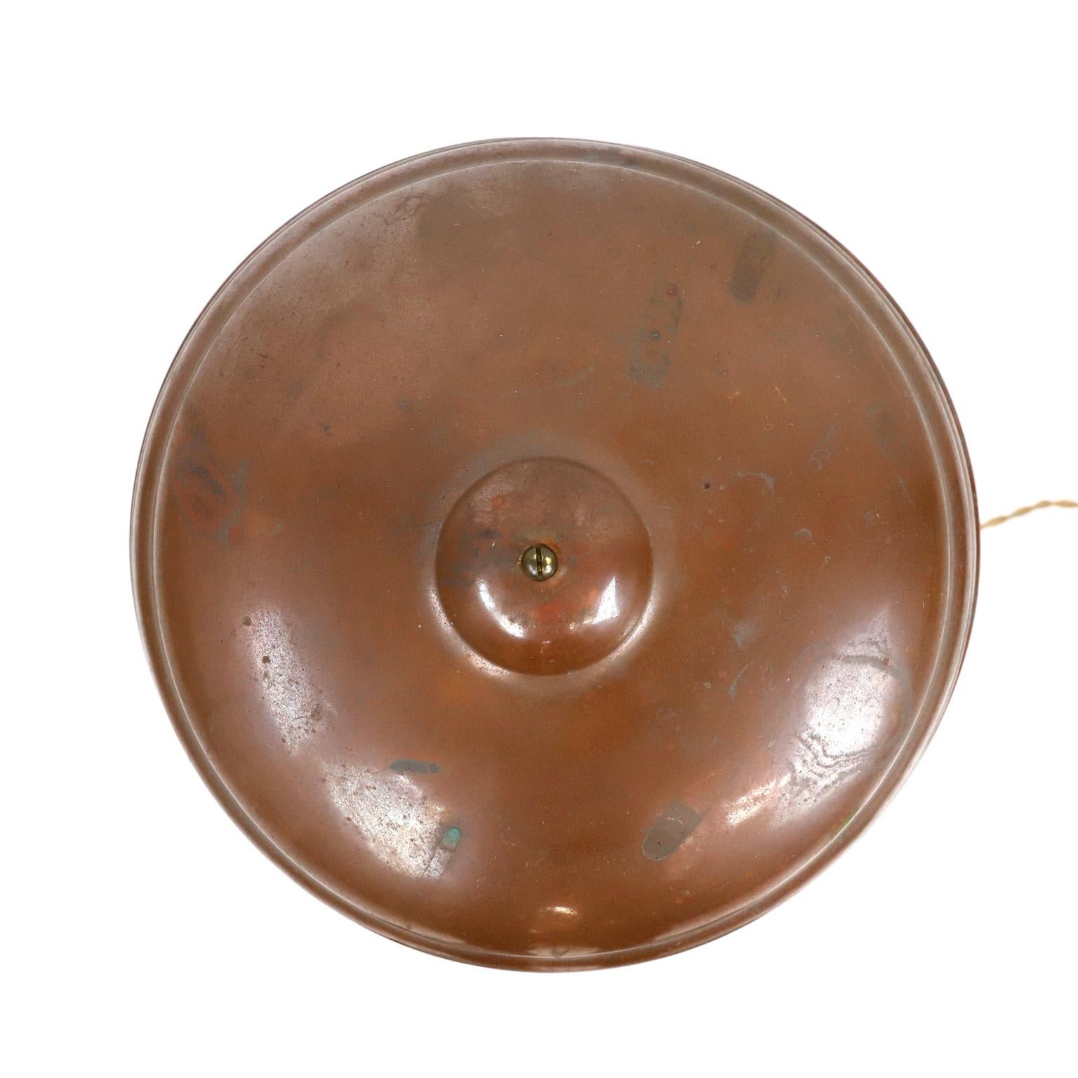 Lampe de table Art déco fabriquée à Cooper, vers les années 1920 Bon état - En vente à Mexico City, CDMX
