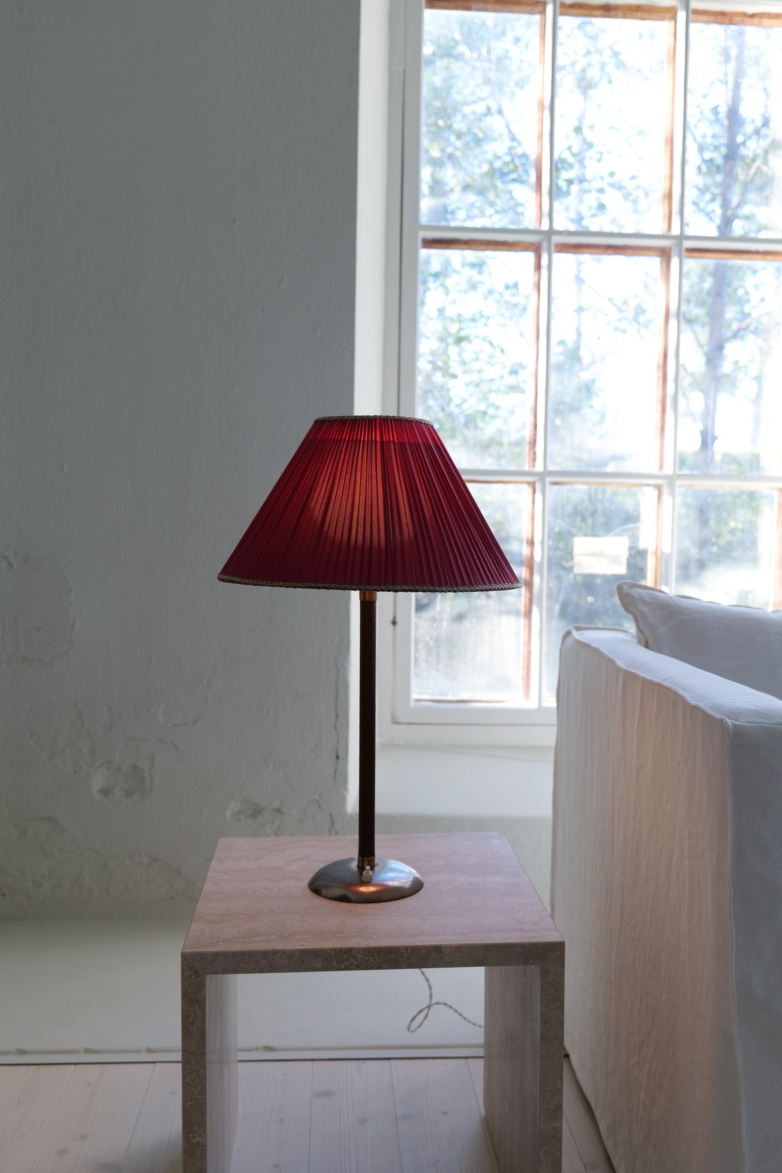 Art Deco Table Lamp made in Sweden, 1940s For Sale 6