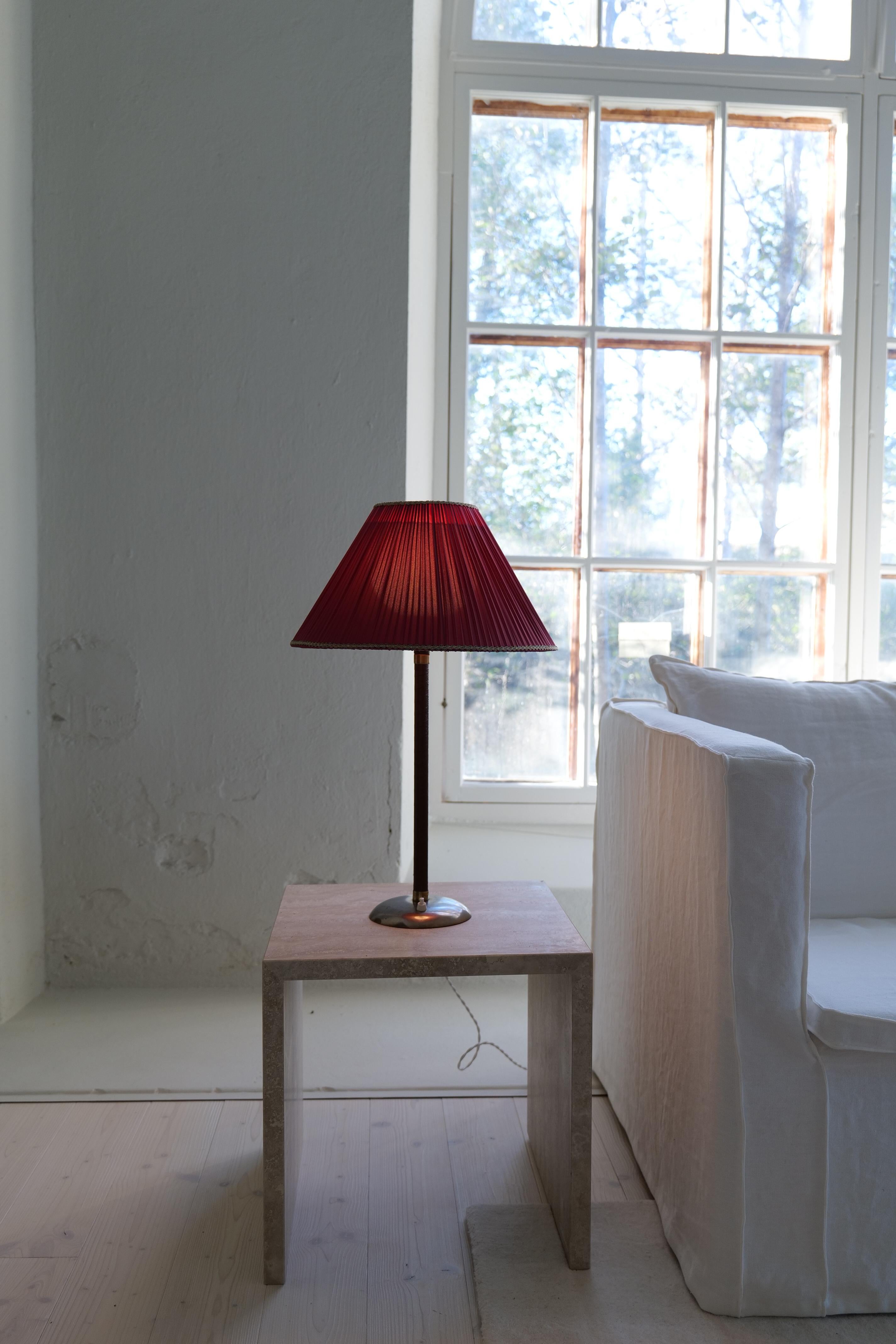 Art Deco Table Lamp made in Sweden, 1940s For Sale 7