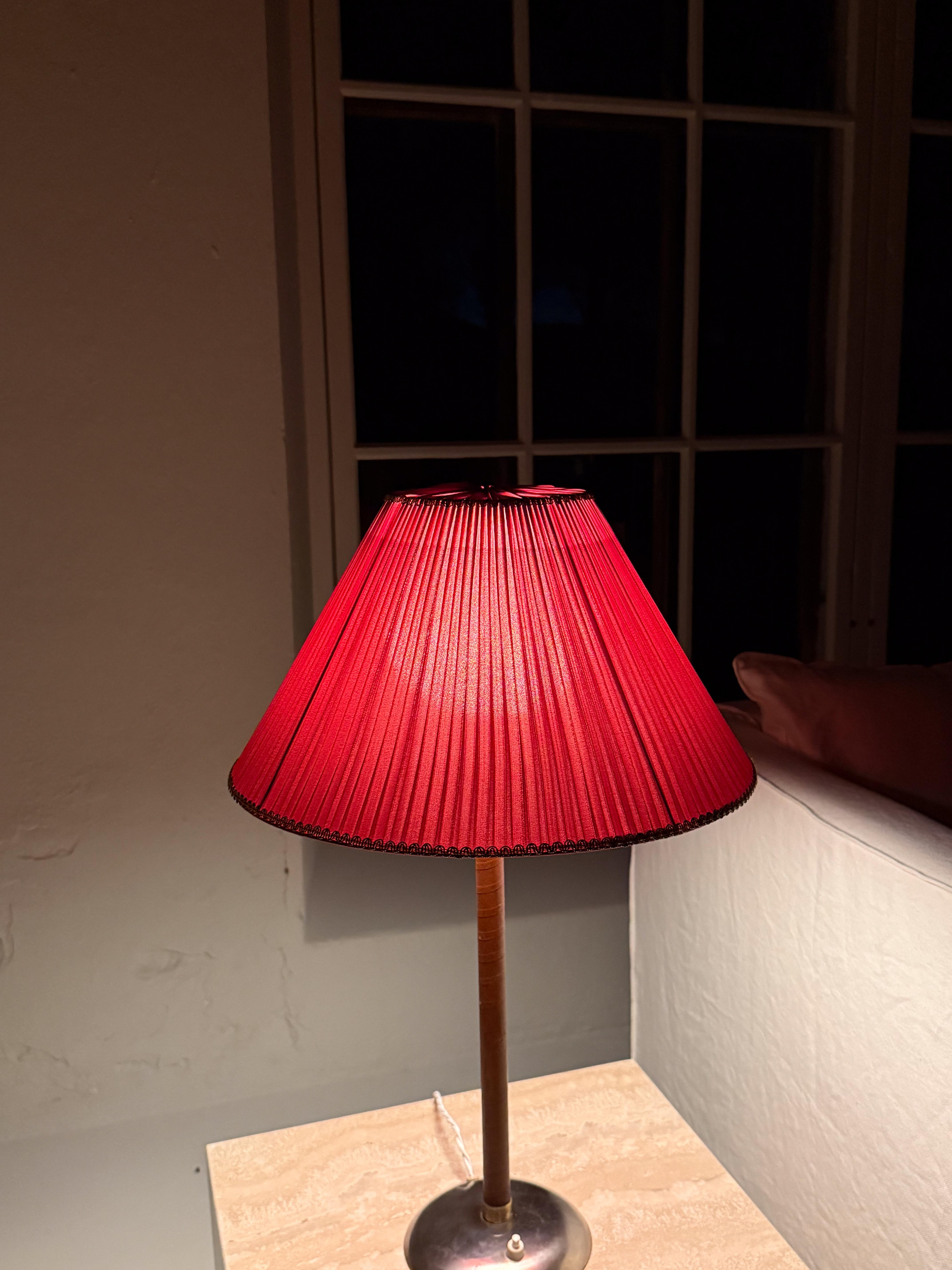Art Deco Table Lamp made in Sweden, 1940s For Sale 2