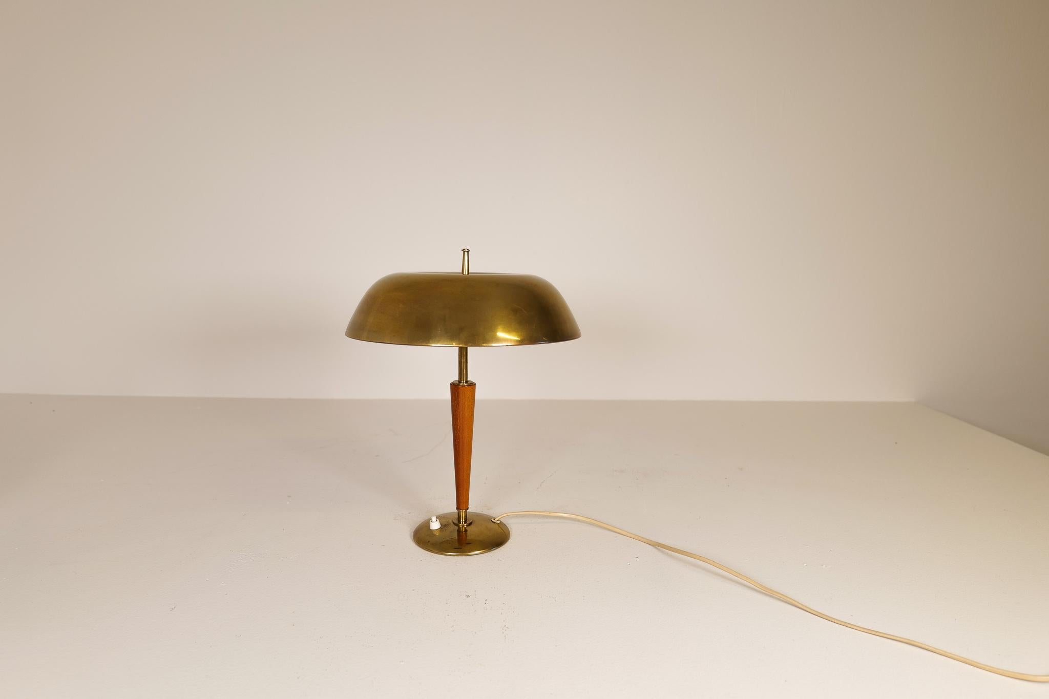 Art Deco Table Lamp Nordiska Kompaniet, Sweden, 1940s 9
