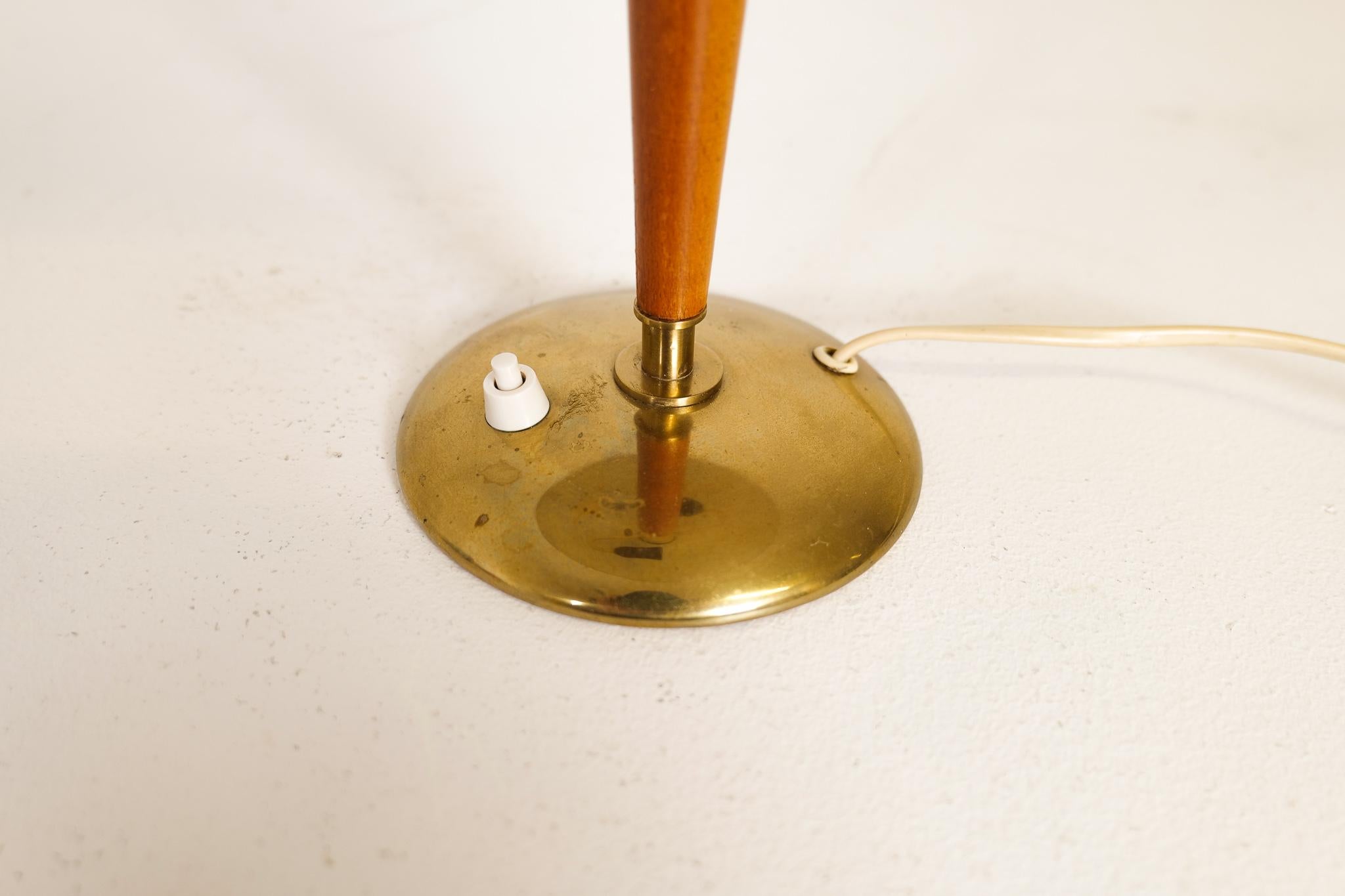 Art Deco Table Lamp Nordiska Kompaniet, Sweden, 1940s 1