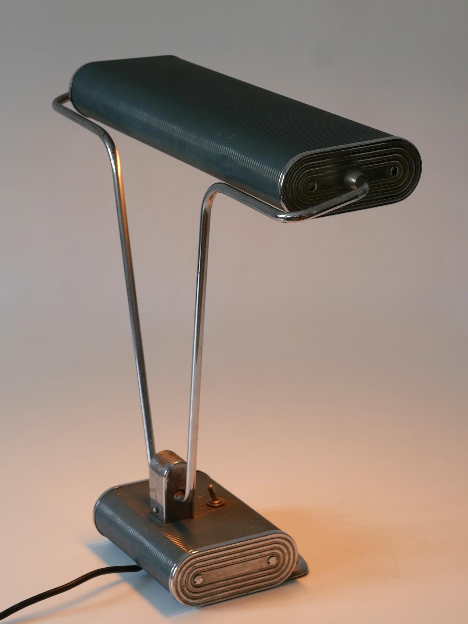Lampe de table Art Déco 'No 71' par André Mounique pour Jumo 1930s en vente 2