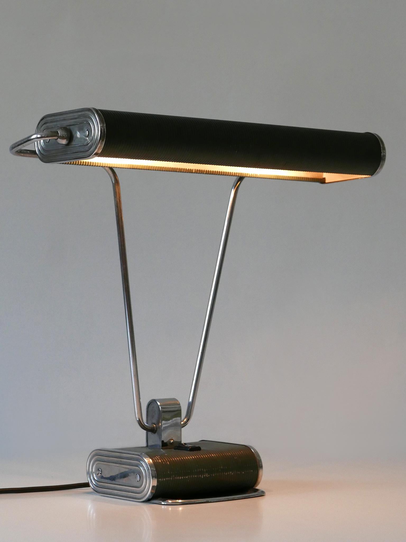 Lampe de table Art Déco 'No 71' par André Mounique pour Jumo 1930s en vente 2