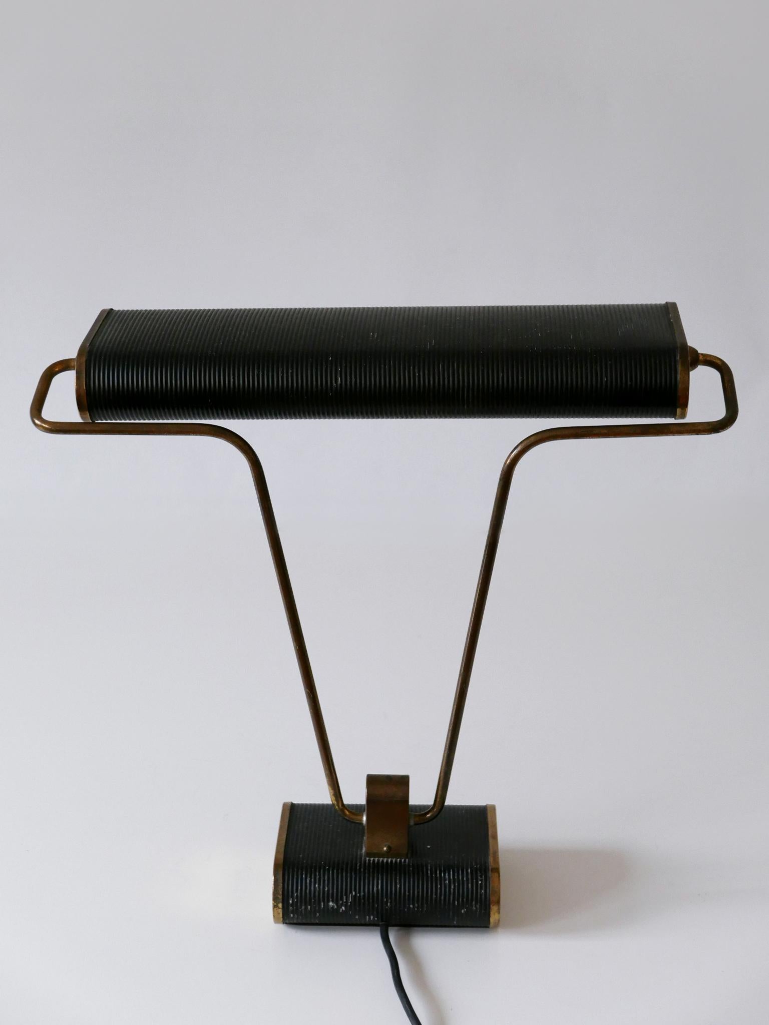 Lampe de table Art Déco 'No 71' par André Mounique pour Jumo 1930s en vente 7