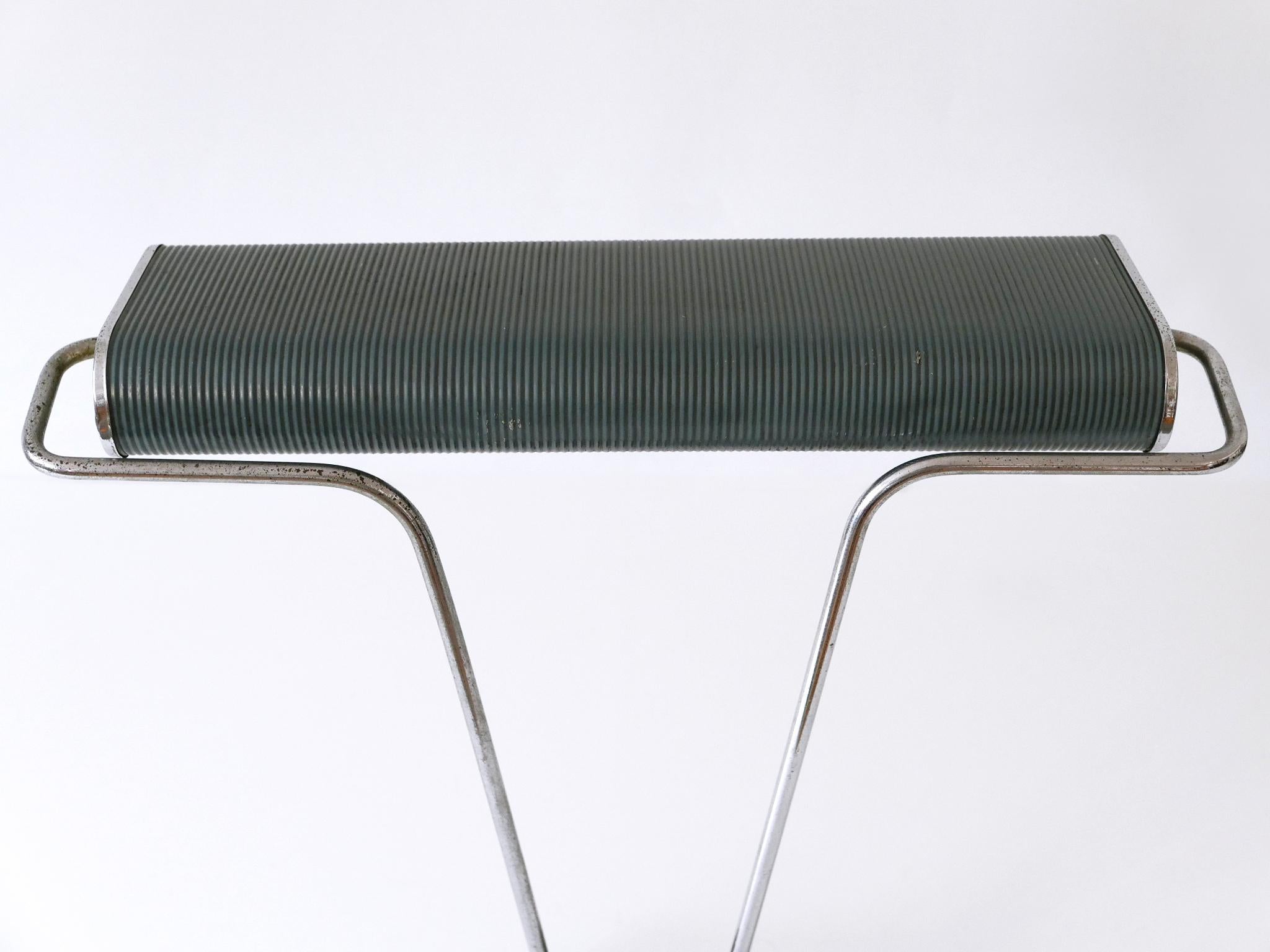 Art Deco Tischlampe oder Schreibtischleuchte 'No 71' von André Mounique für Jumo 1930er Jahre im Angebot 6