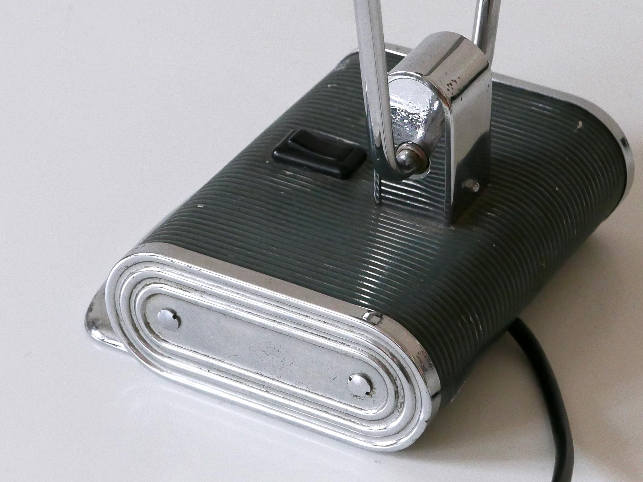 Art Deco Table Lamp or Desk Light 'No 71' by André Mounique for Jumo 1930s For Sale 11