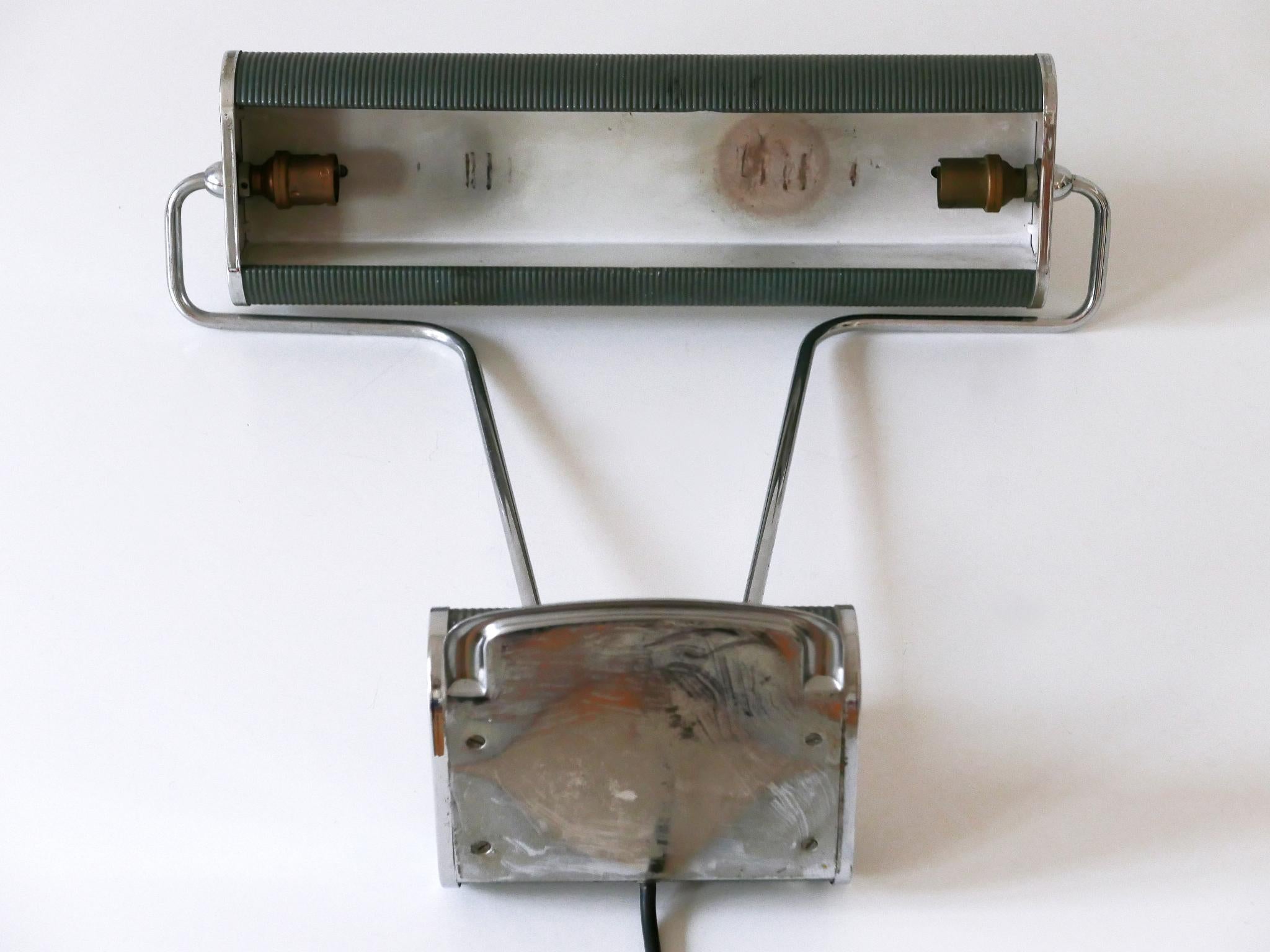Art Deco Table Lamp or Desk Light 'No 71' by André Mounique for Jumo 1930s For Sale 12