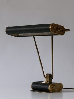 Art Deco Table Lamp or Desk Light 'No 71' by André Mounique for Jumo 1930s