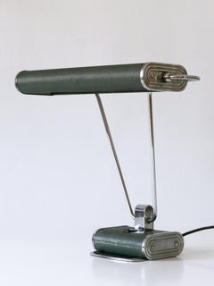 Art Deco Table Lamp or Desk Light 'No 71' by André Mounique for Jumo 1930s