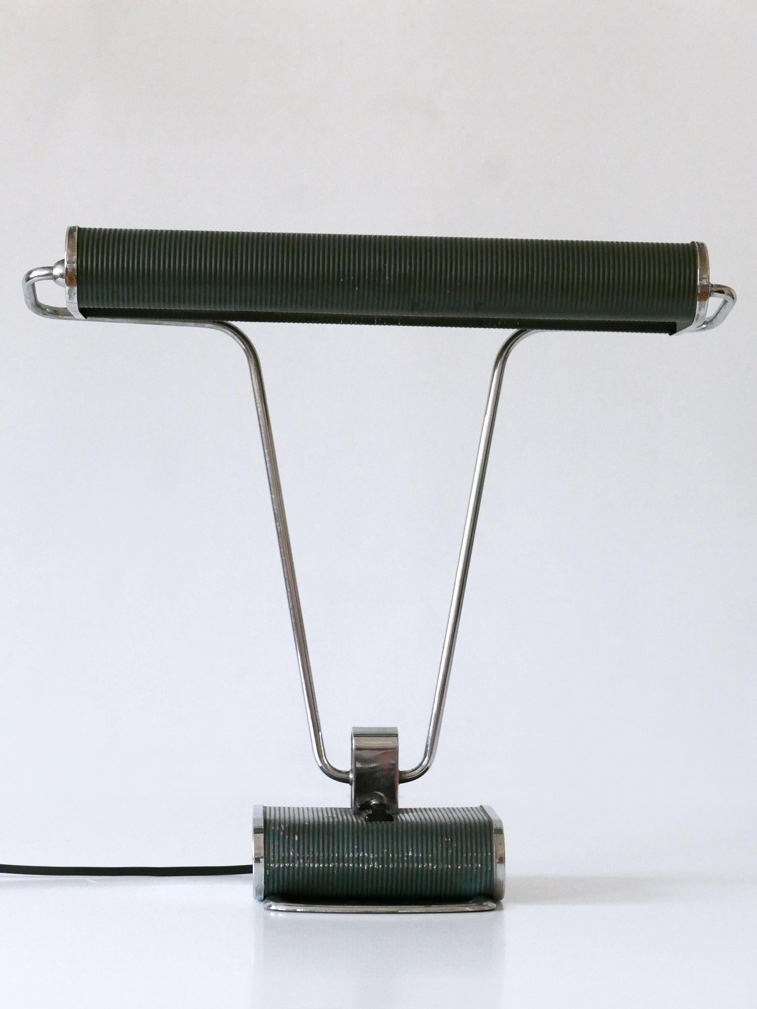 Lampe de table Art Déco 'No 71' par André Mounique pour Jumo 1930s Bon état - En vente à Munich, DE