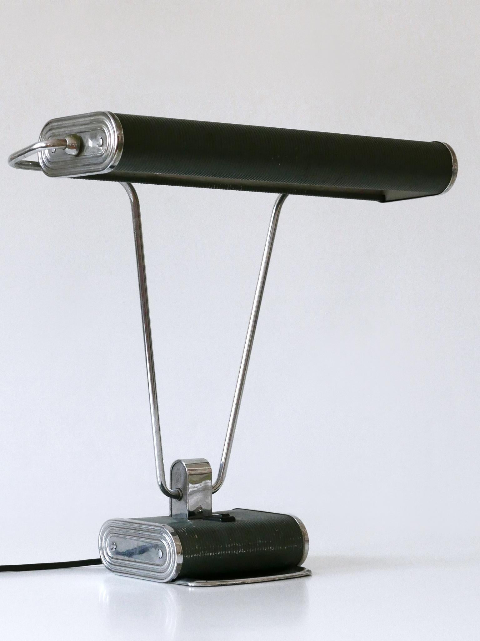 Lampe de table Art Déco 'No 71' par André Mounique pour Jumo 1930s en vente 1
