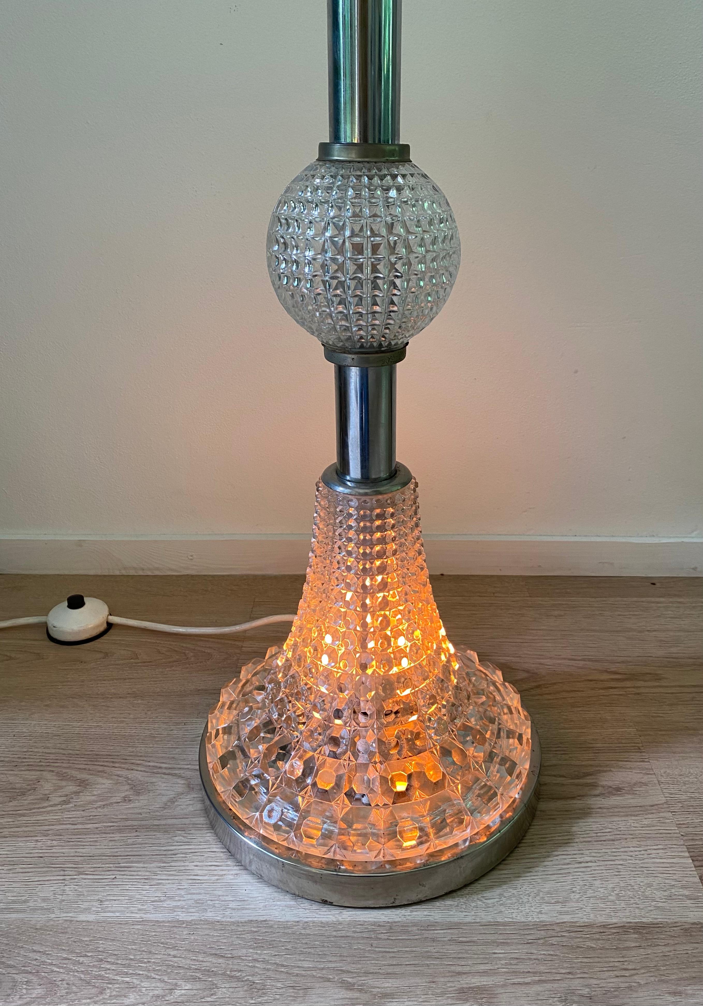 European Art Deco Table Lamp or Floor Lamp foot, ca. 1930s For Sale