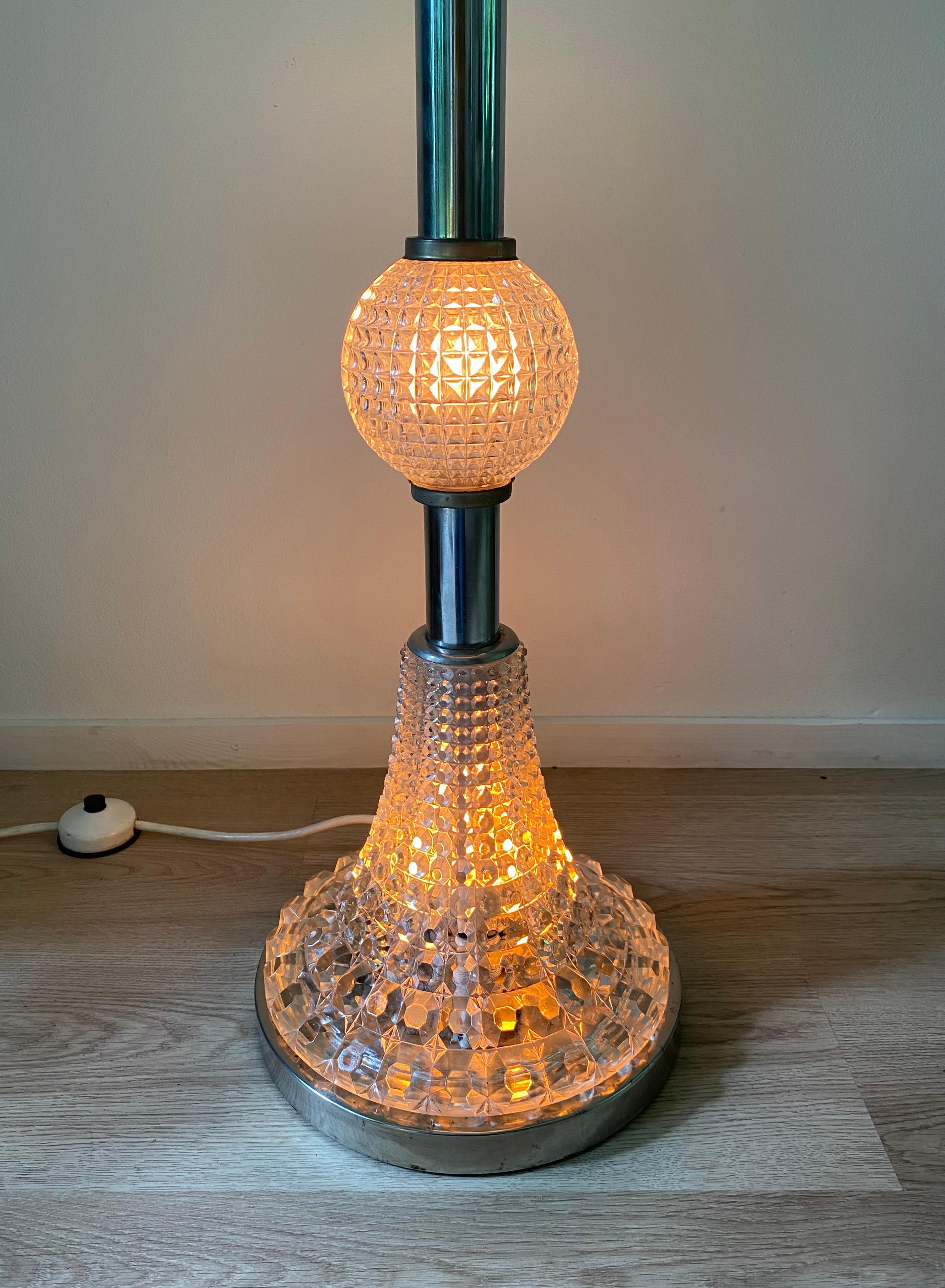 Art Deco Table Lamp or Floor Lamp foot, ca. 1930s In Good Condition For Sale In Schagen, NL