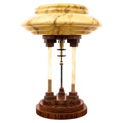Art Deco Table Lamp, Poland, 1980s