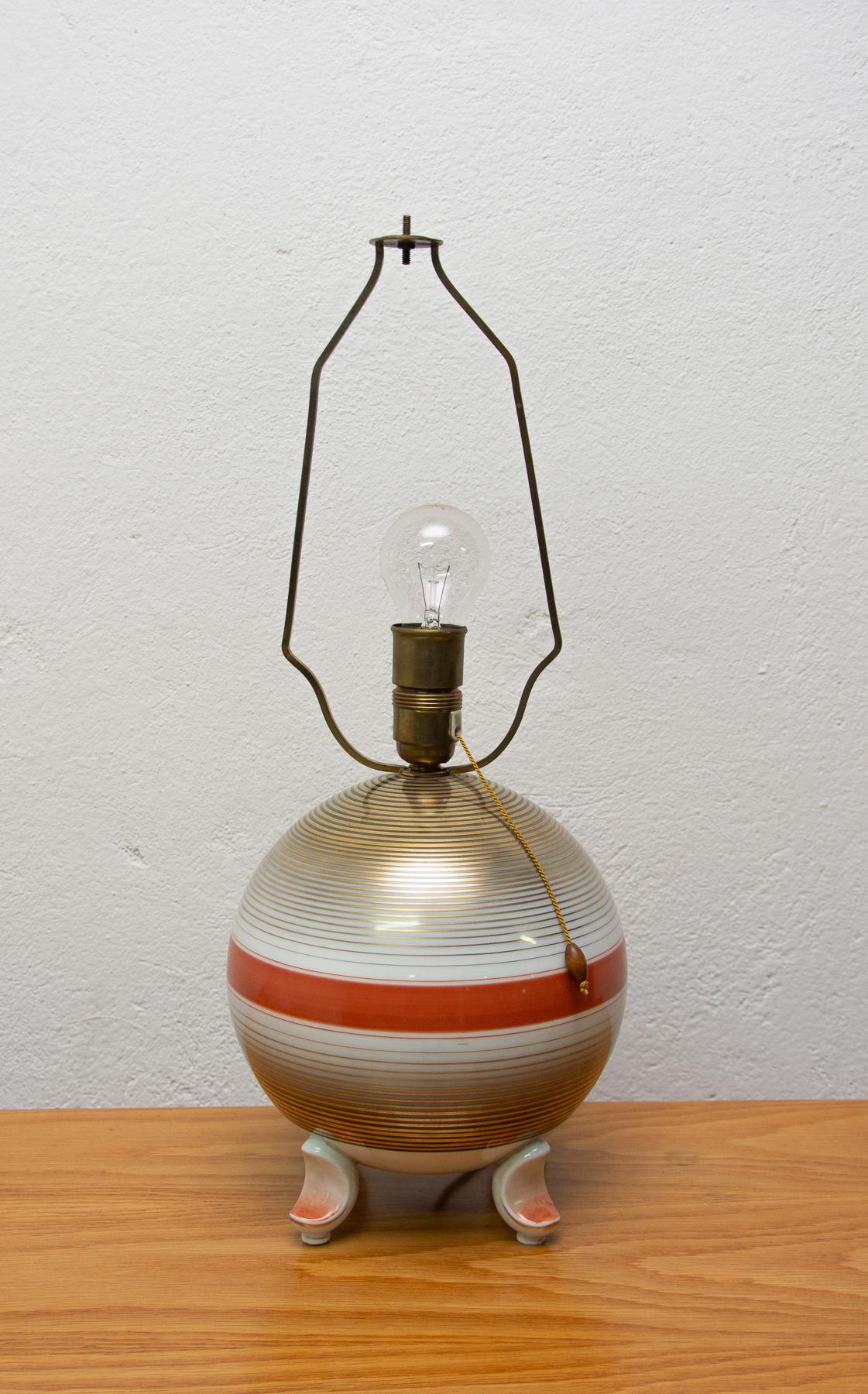 Lampe de table Art déco Rosenthal, années 1930, Allemagne en vente 6