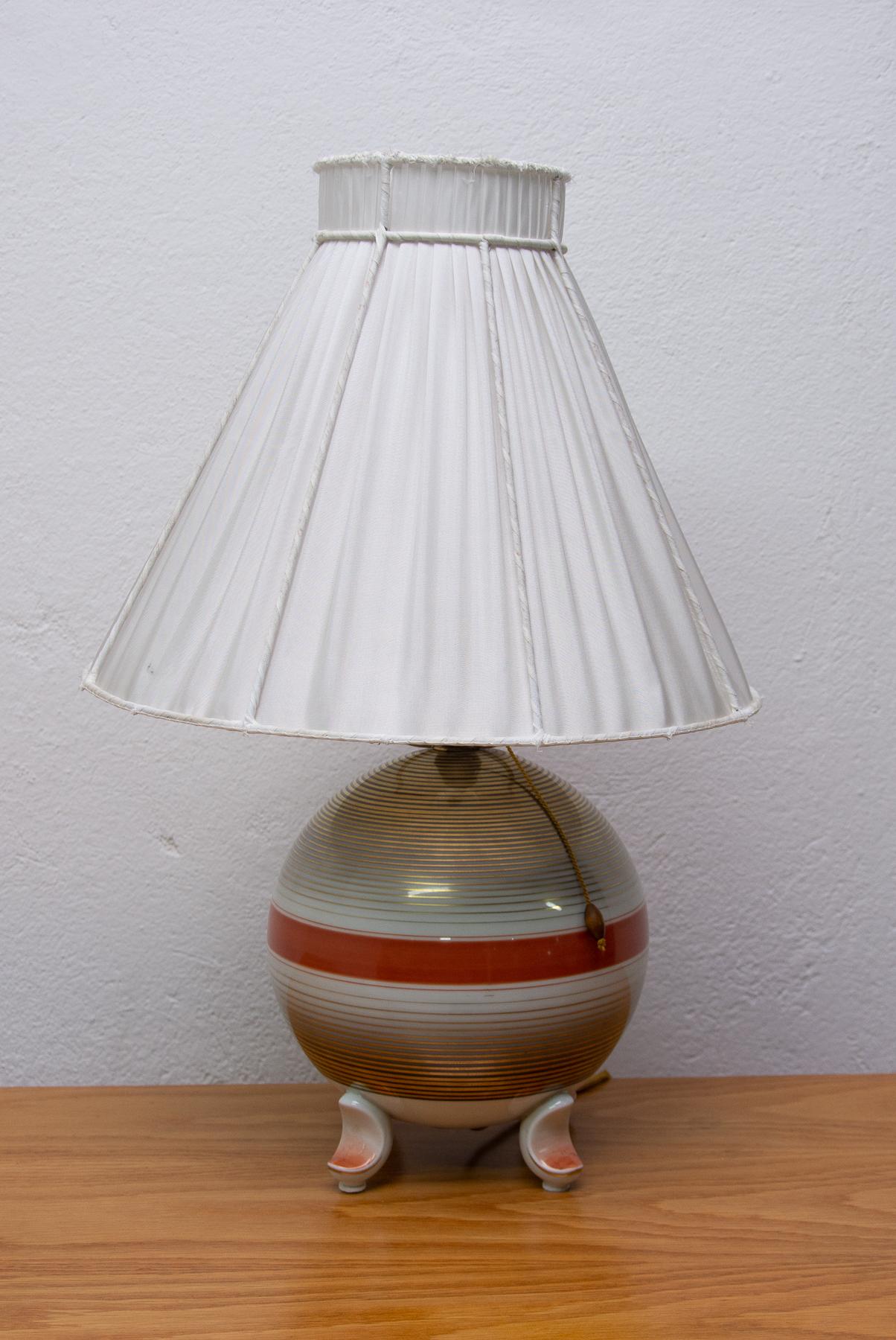 Lampe de table Art déco Rosenthal, années 1930, Allemagne Bon état - En vente à Prague 8, CZ