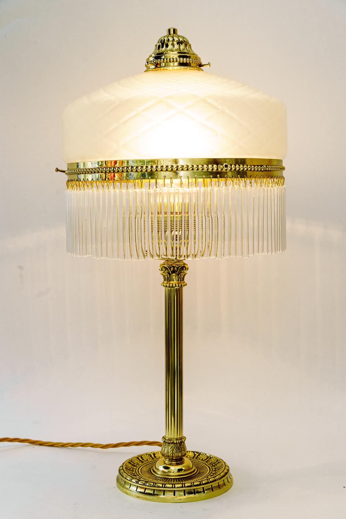 Art Deco Tischlampe wien um 1920  im Angebot 3