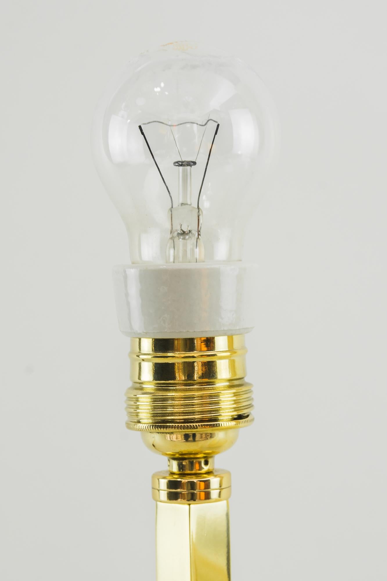 Lampe de table Art déco, Vienne, vers 1920 en vente 6