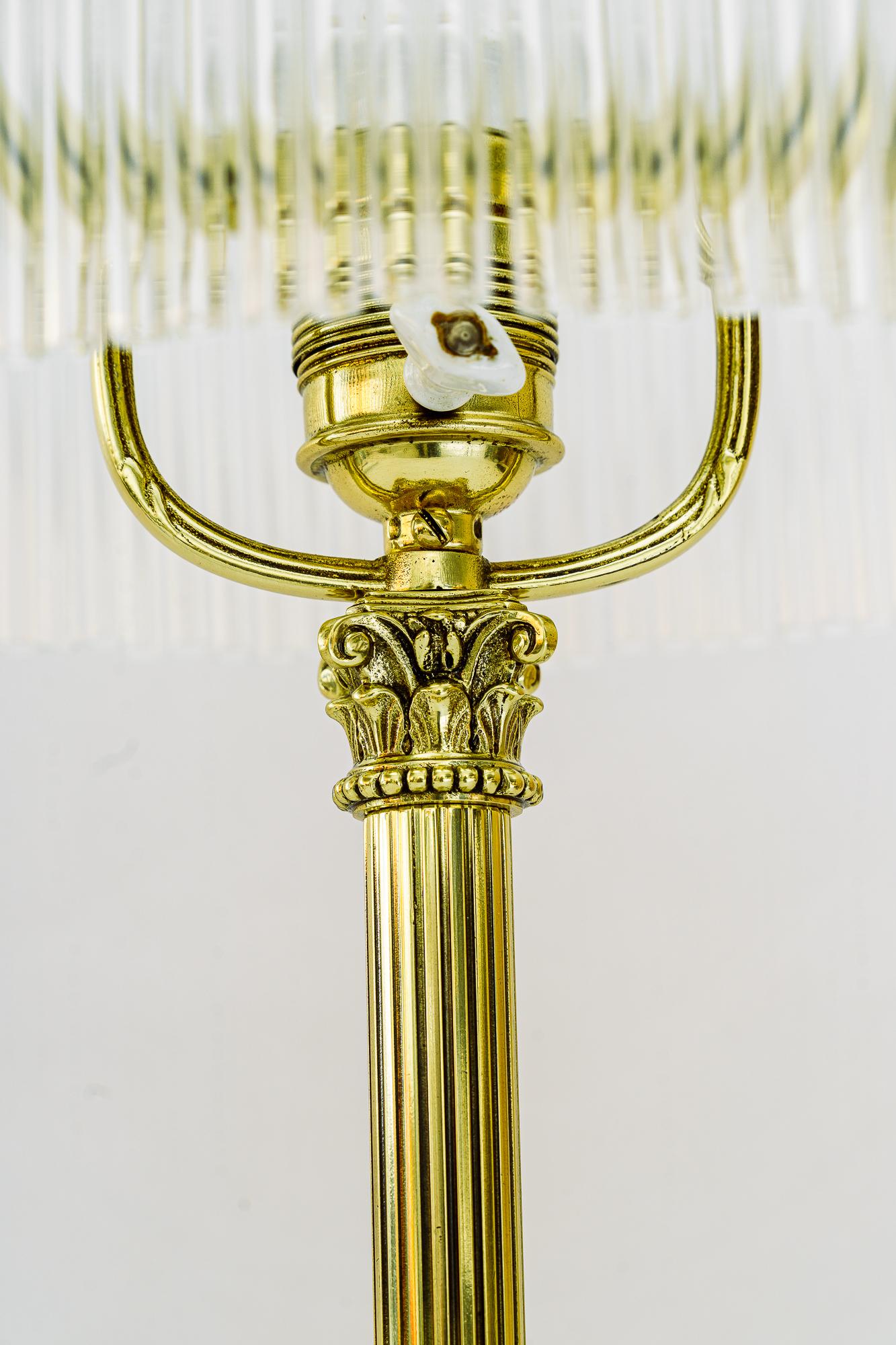 Austrian Art Deco Table lamp vienna around 1920  For Sale
