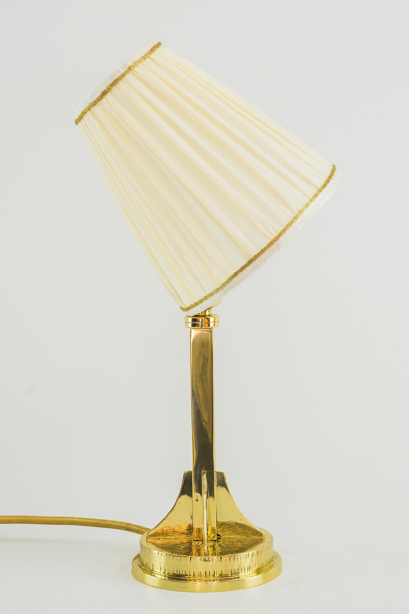Polished Art Deco Table Lamp, Vienna, circa 1920 For Sale