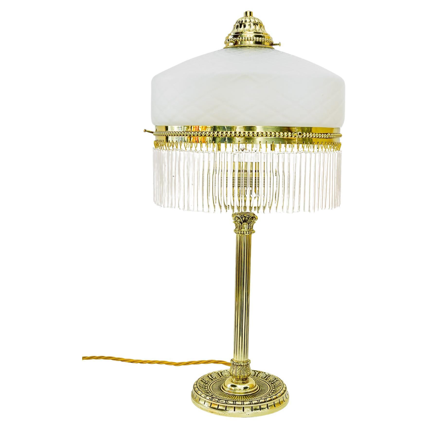 Art Deco Table lamp vienna around 1920  For Sale
