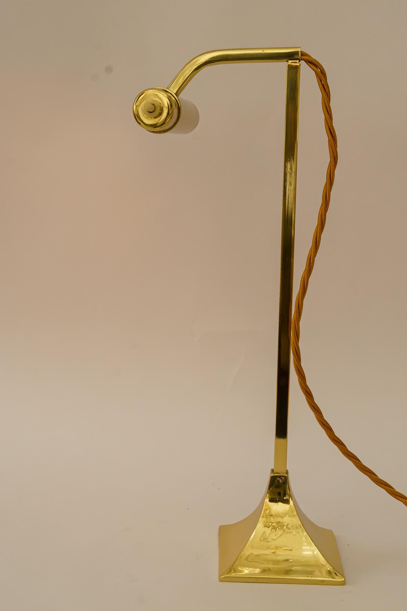 Art Deco Table lamp vienna around 1920s For Sale 3
