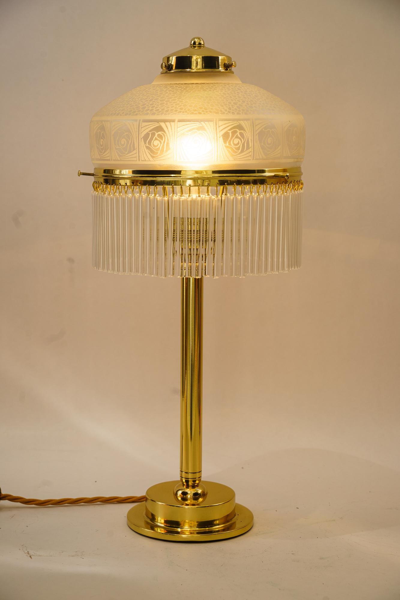 Art Deco Table lamp vienna around 1920s For Sale 3