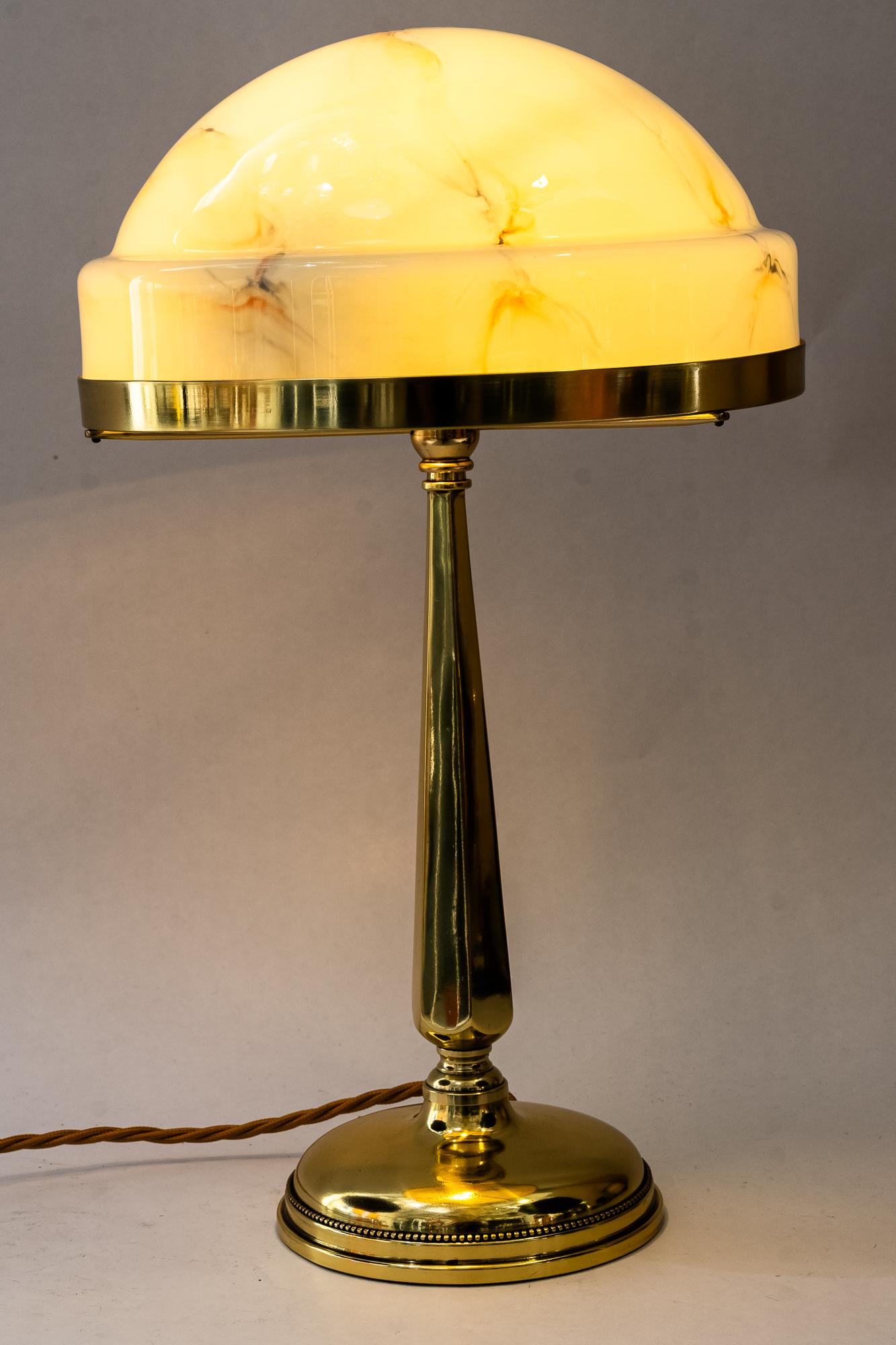 Art Deco table lamp vienna around 1920s For Sale 3