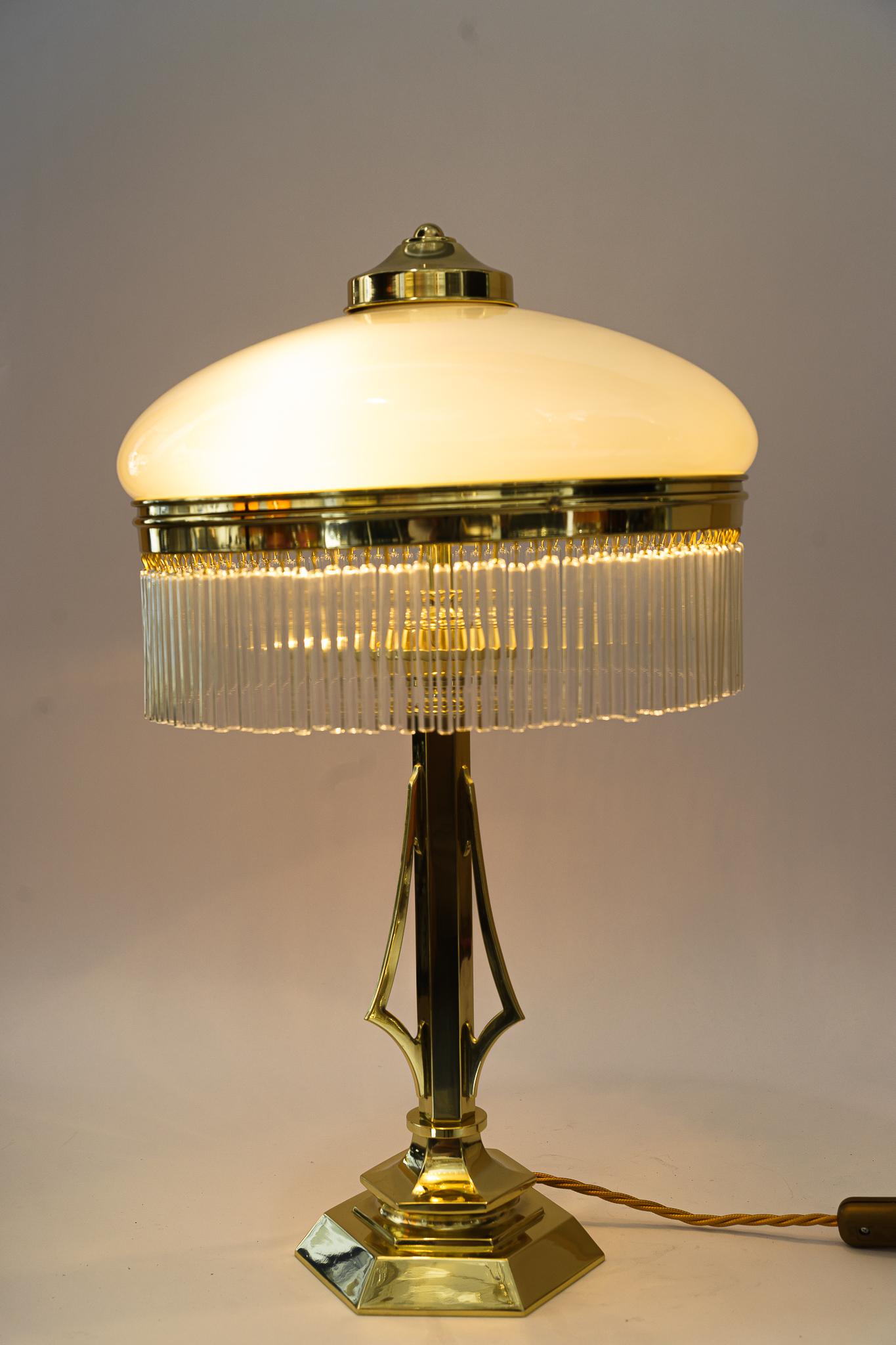 Art Deco Table Lamp Vienna Around 1920s For Sale 4