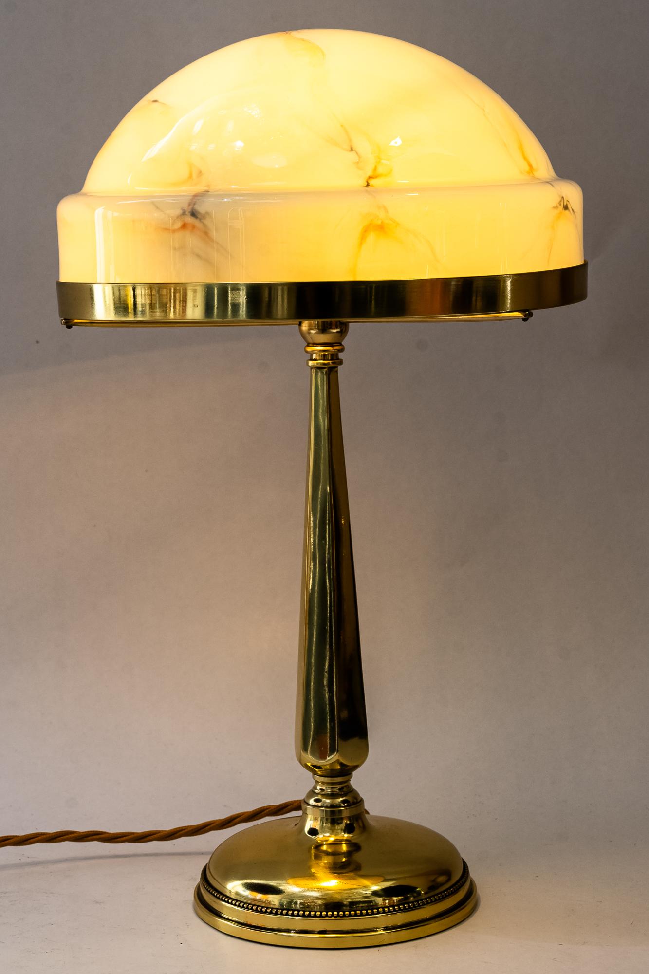Art Deco table lamp vienna around 1920s For Sale 4